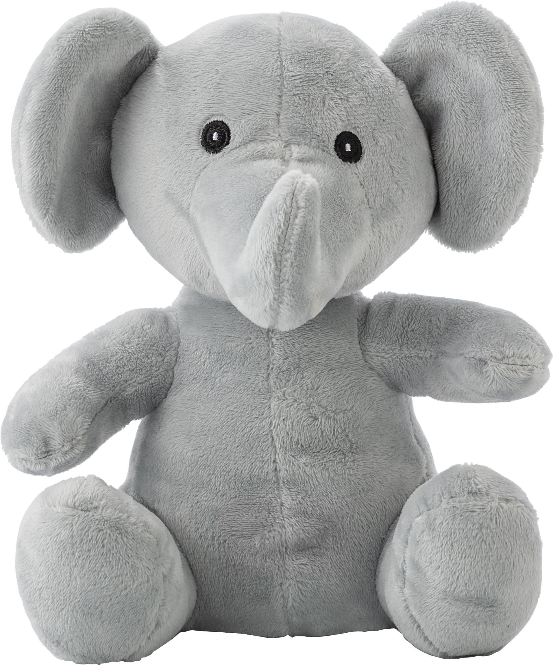 Knuffelolifant Jessie grijs