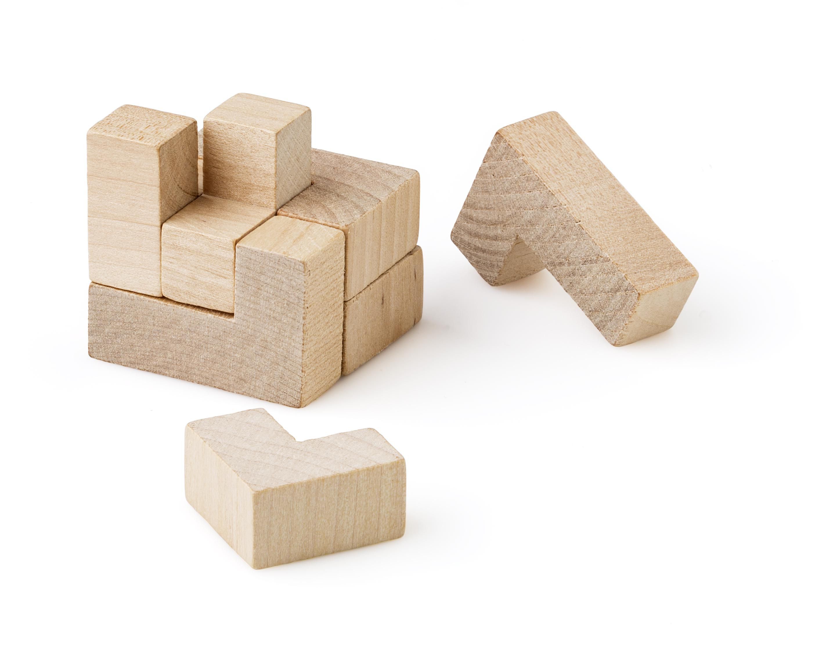 Puzzel Amber | Hout | Kubus thumbnail