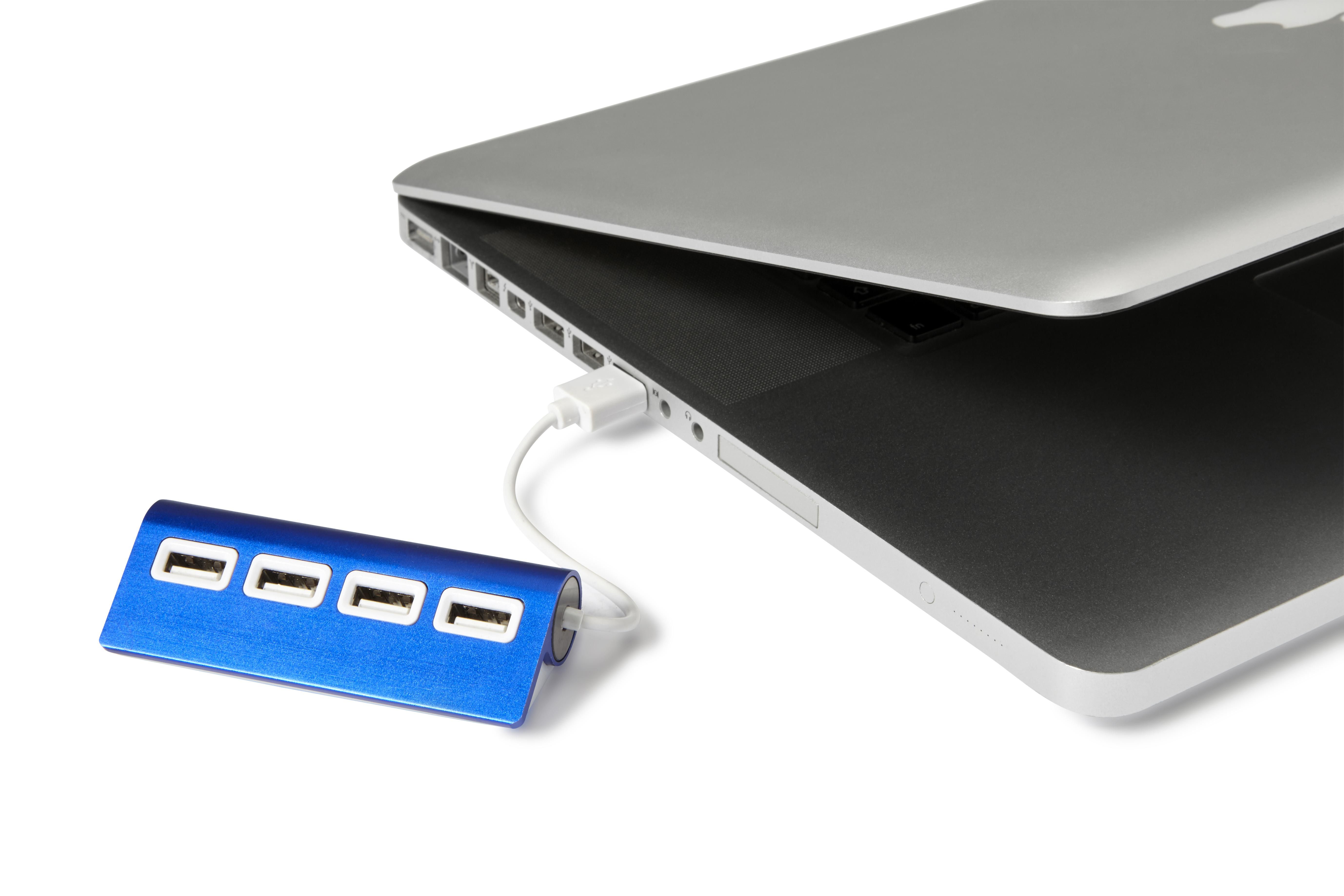 USB-hub Leo | Aluminium | 4 poorten thumbnail
