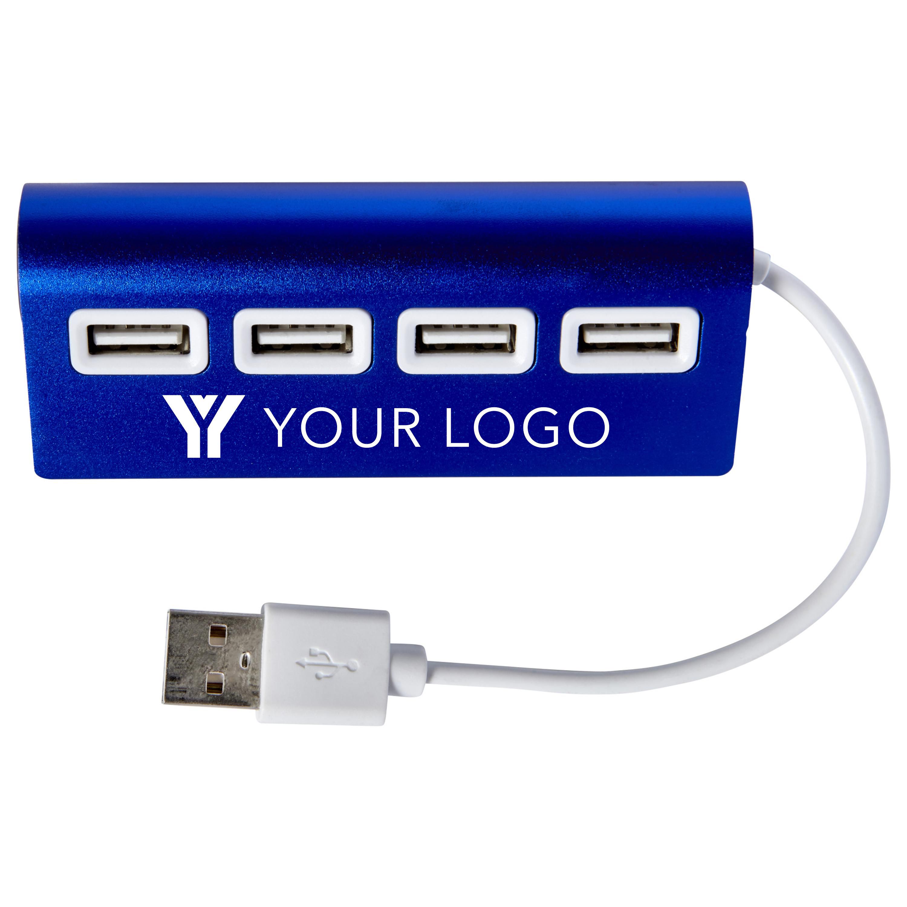 USB-hub Leo | Aluminium | 4 poorten thumbnail