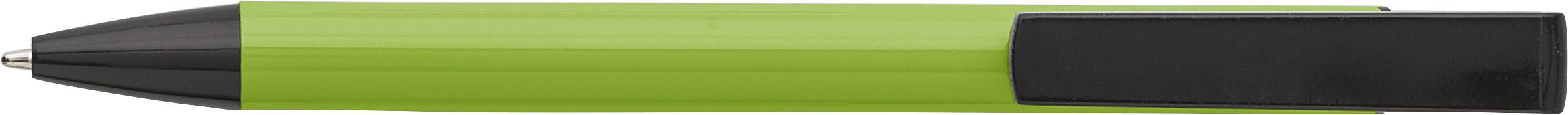 Balpen met telefoonstandaard Otis lime