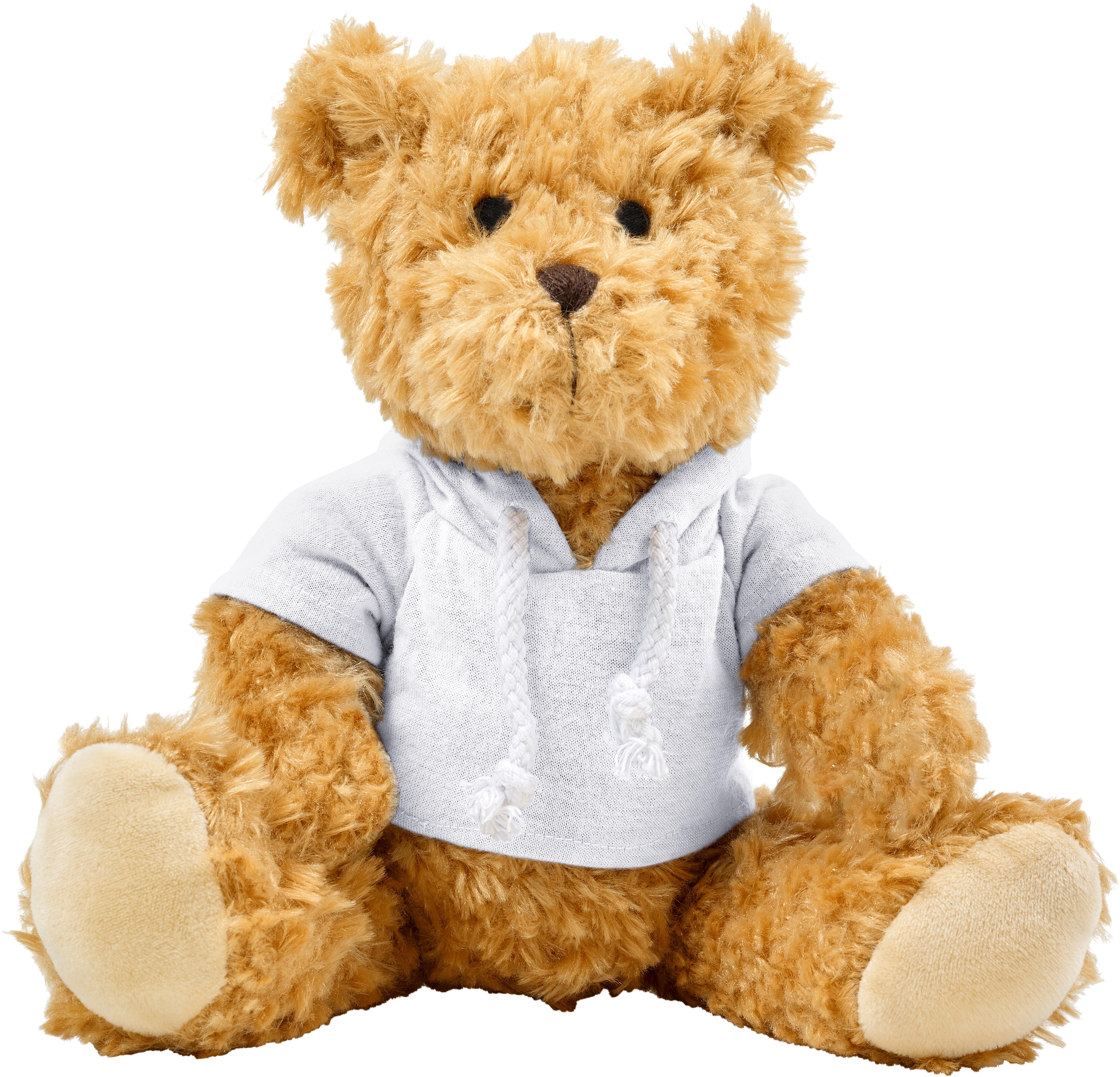 Teddybeer Monty wit