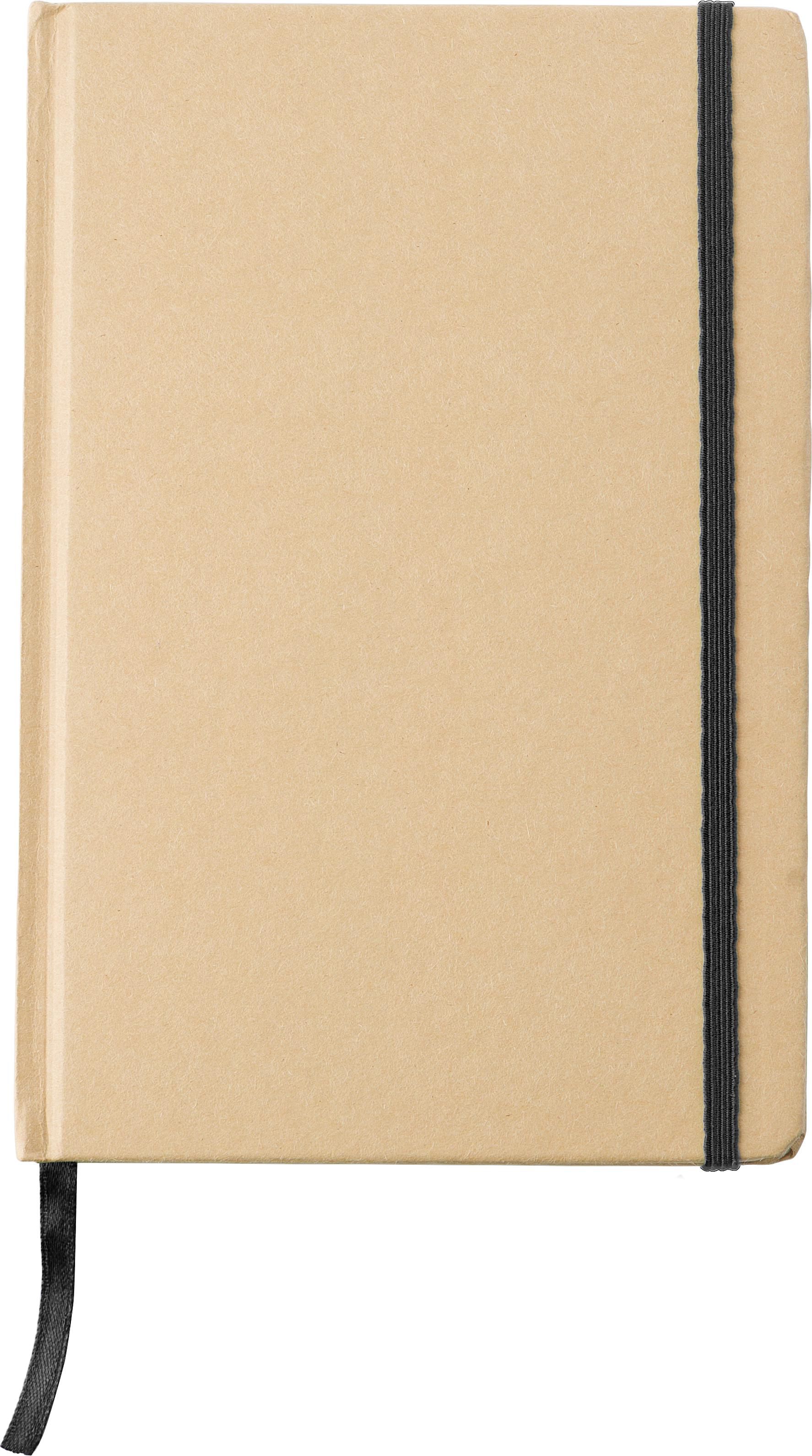 Notitieboek Gianni | A5 | Gelinieerd zwart