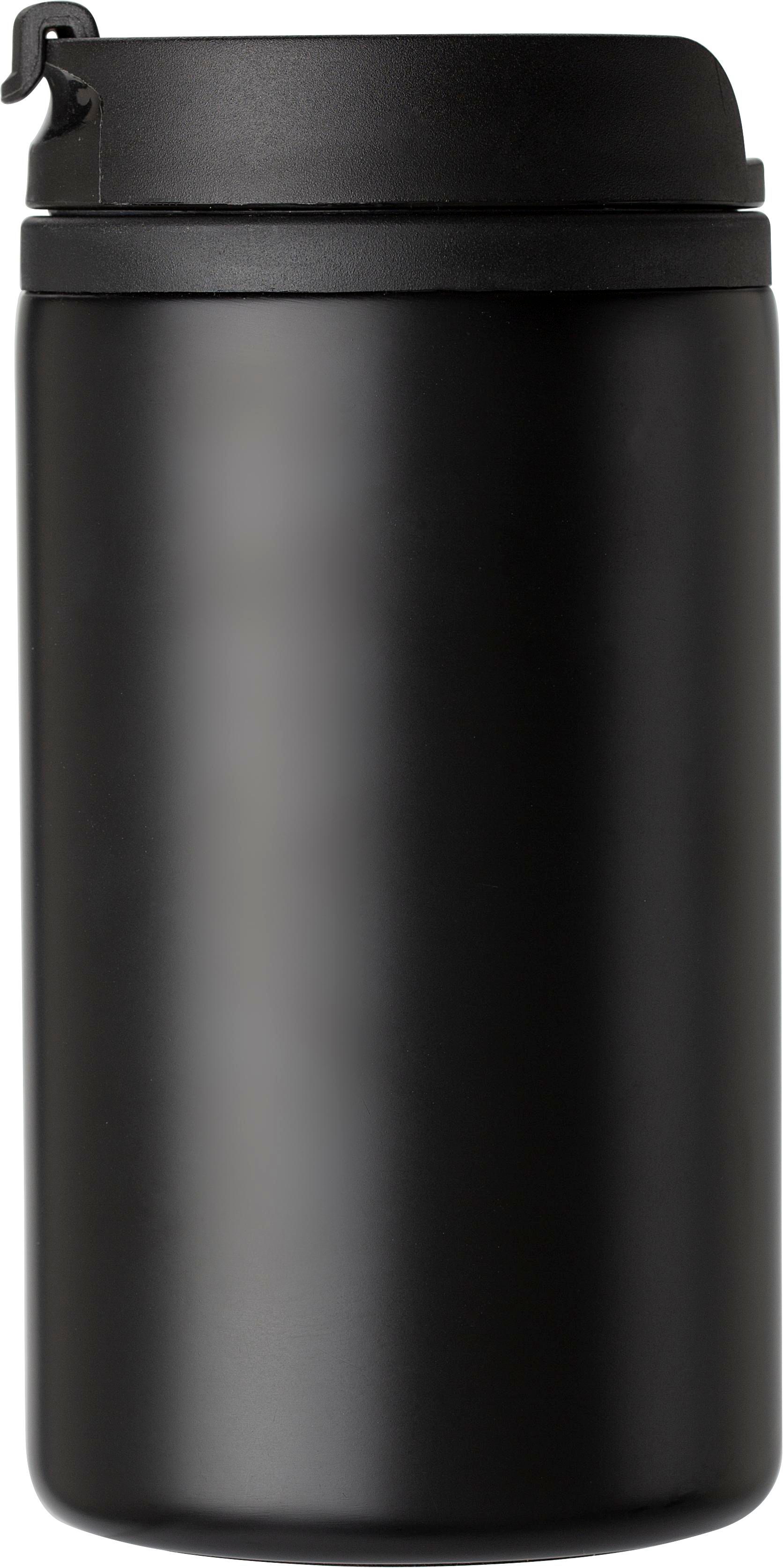 Dubbelwandige thermosbeker Gisela | 300 ml zwart