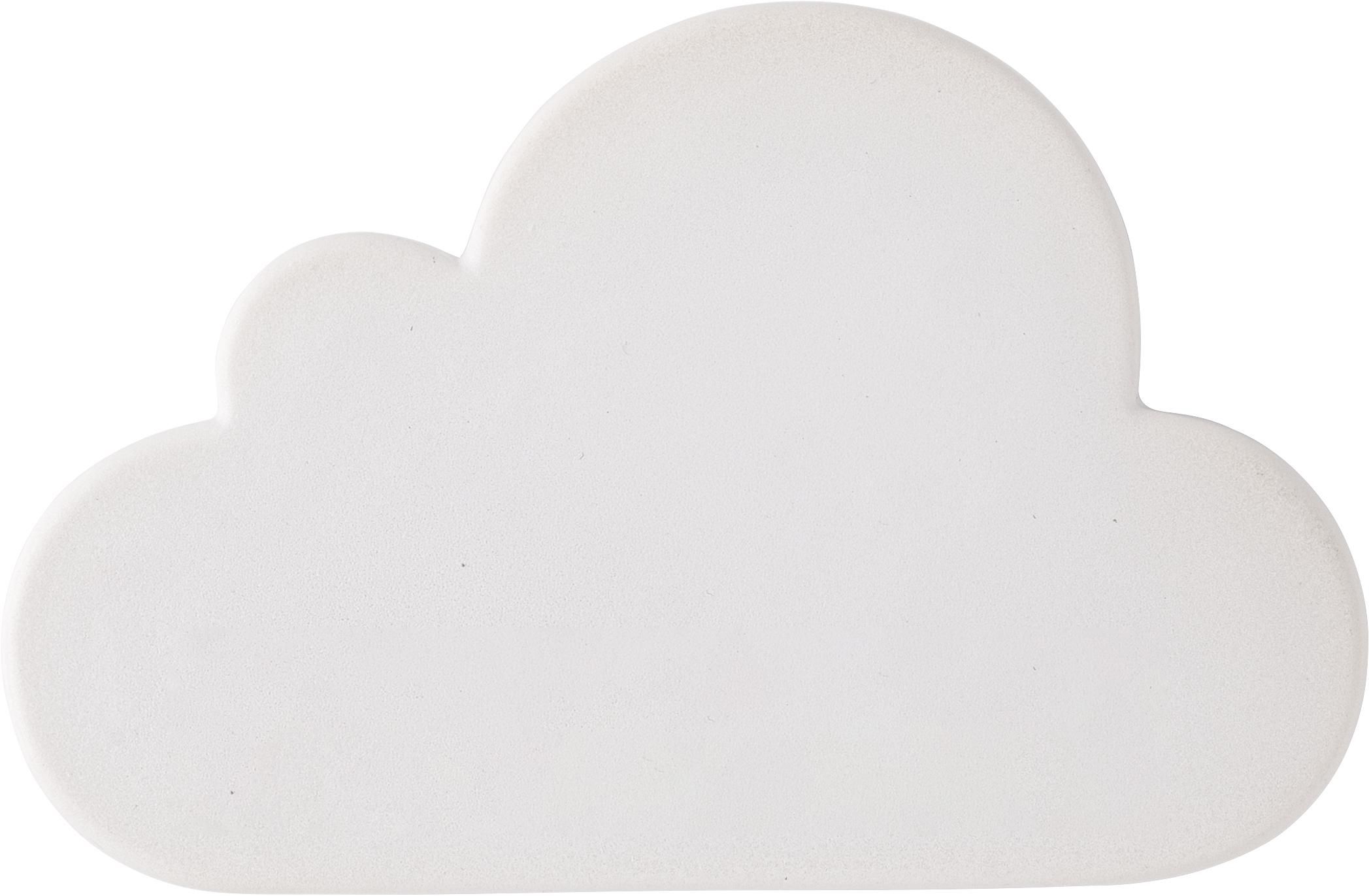 Stressbal Franco | Wolkvorm wit