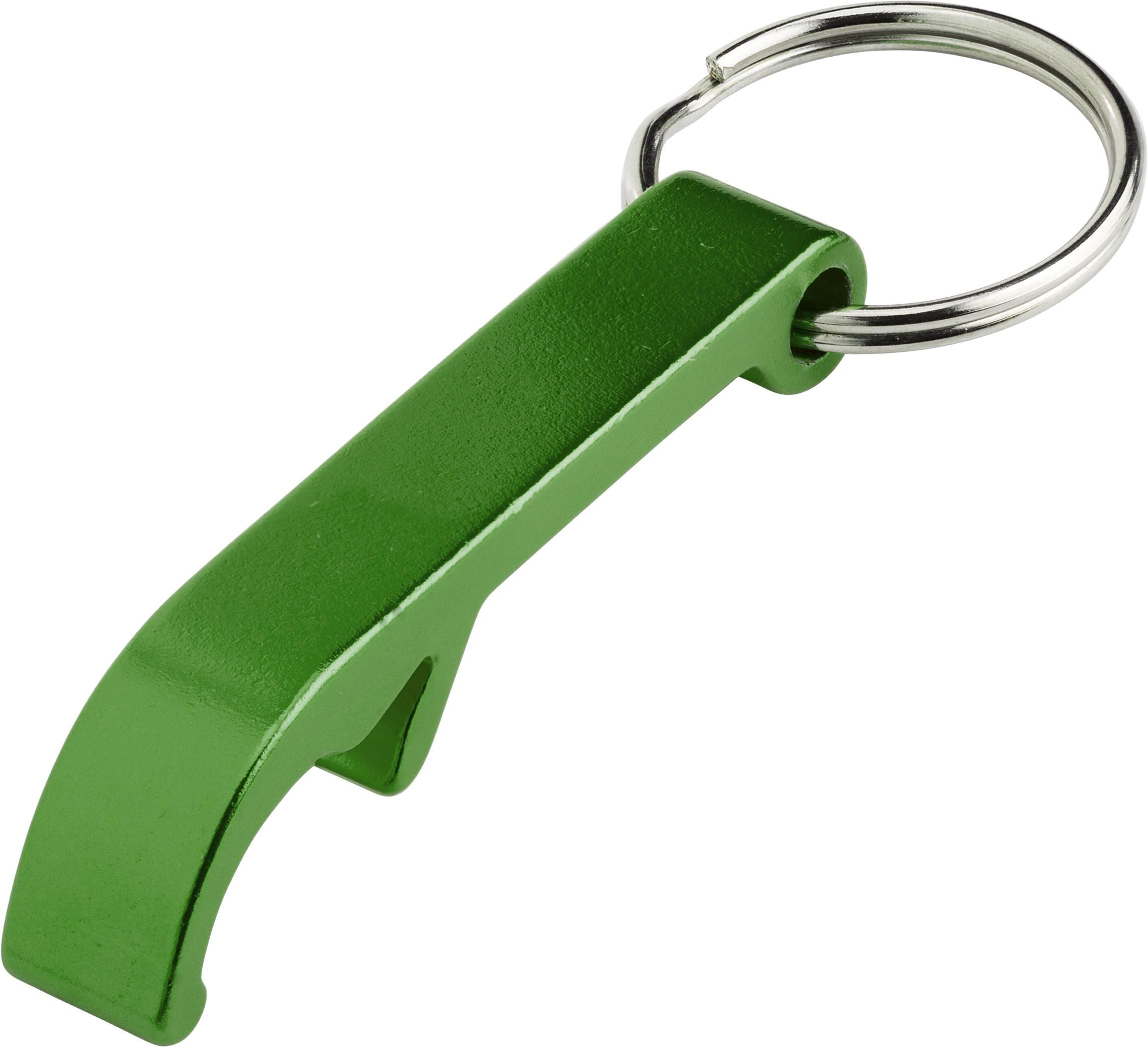 Sleutelhanger met flesopener Felix groen