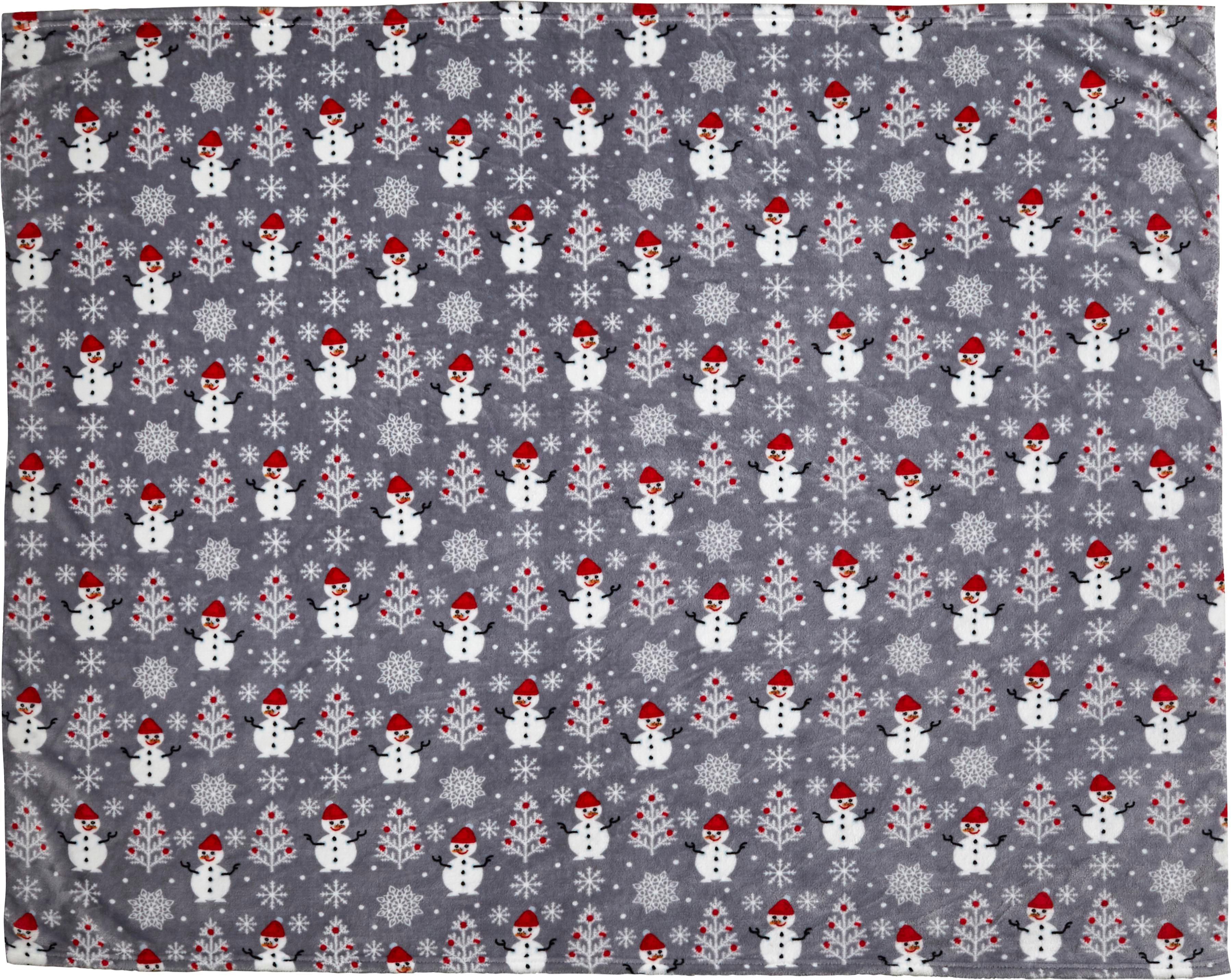 Plaid Michelle | Fleece grijs
