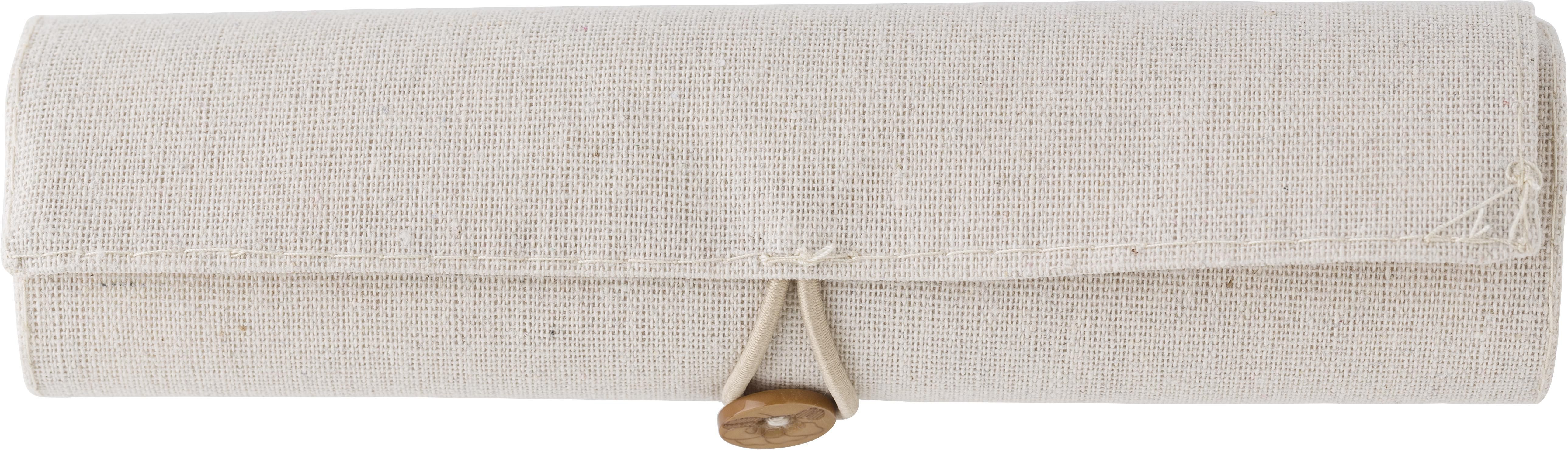Tekenset Kate | Linnen | 8 stuks khaki (écru)