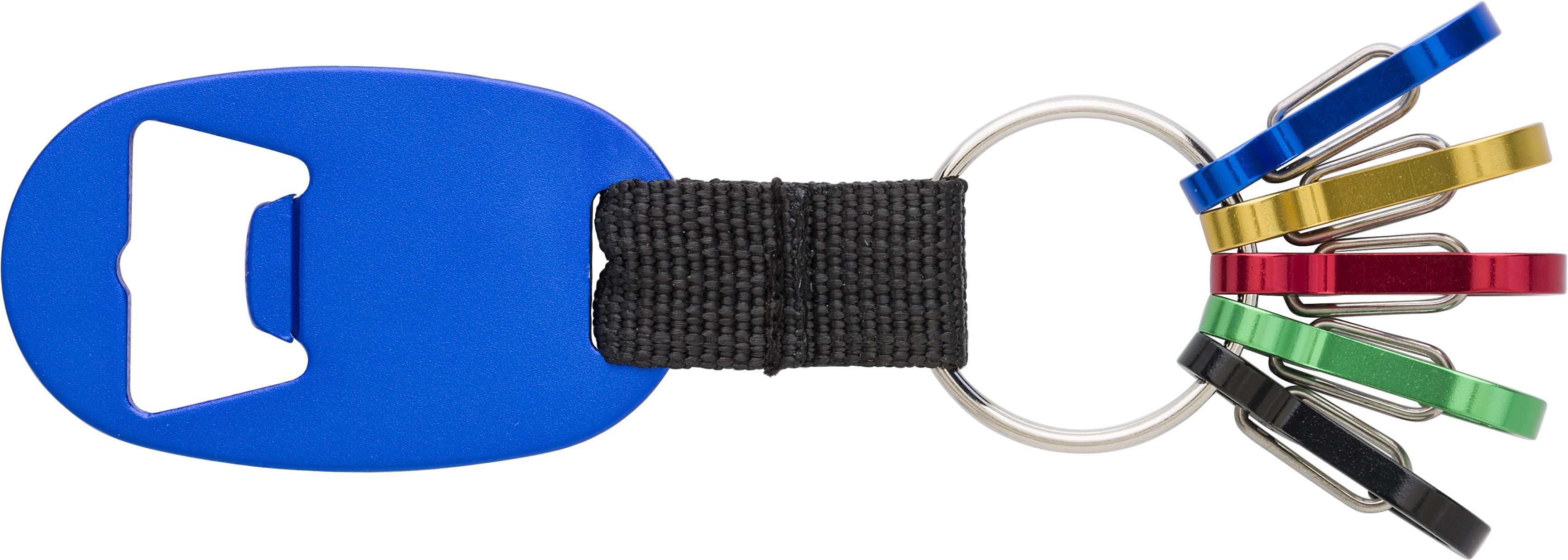 Aluminium 2-in-1 sleutelhanger Courtney thumbnail