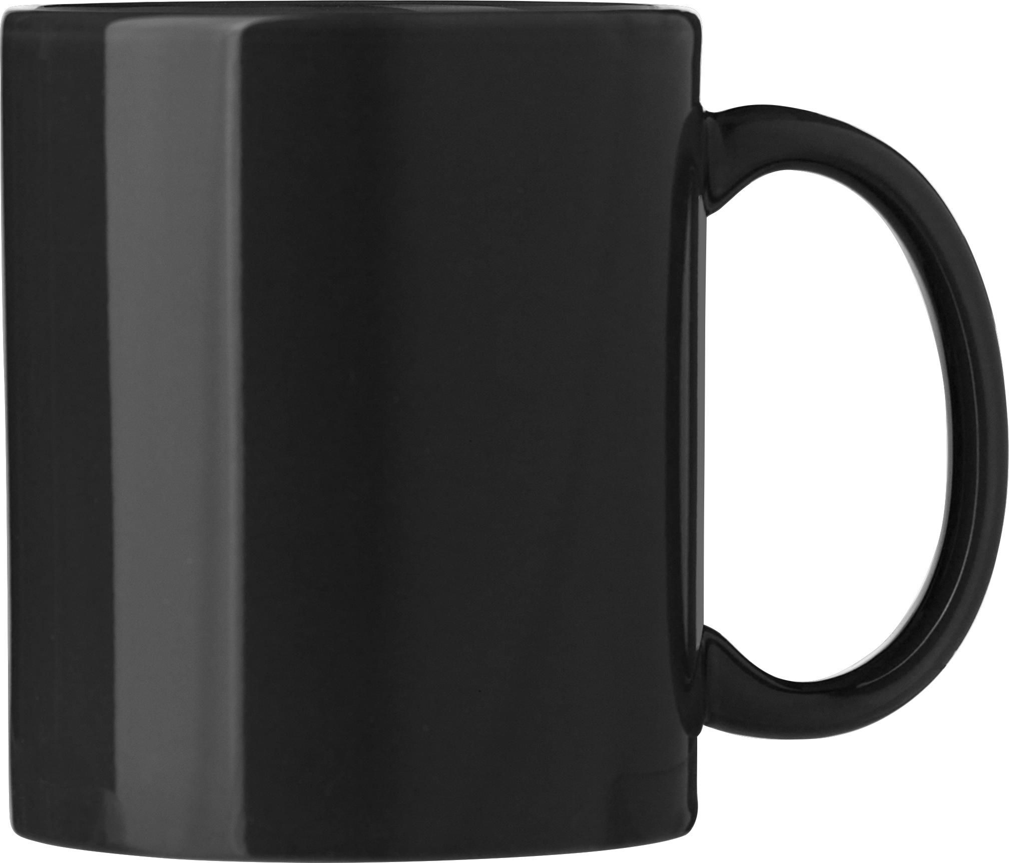 Mok Kenna | Keramisch | 300 ml zwart