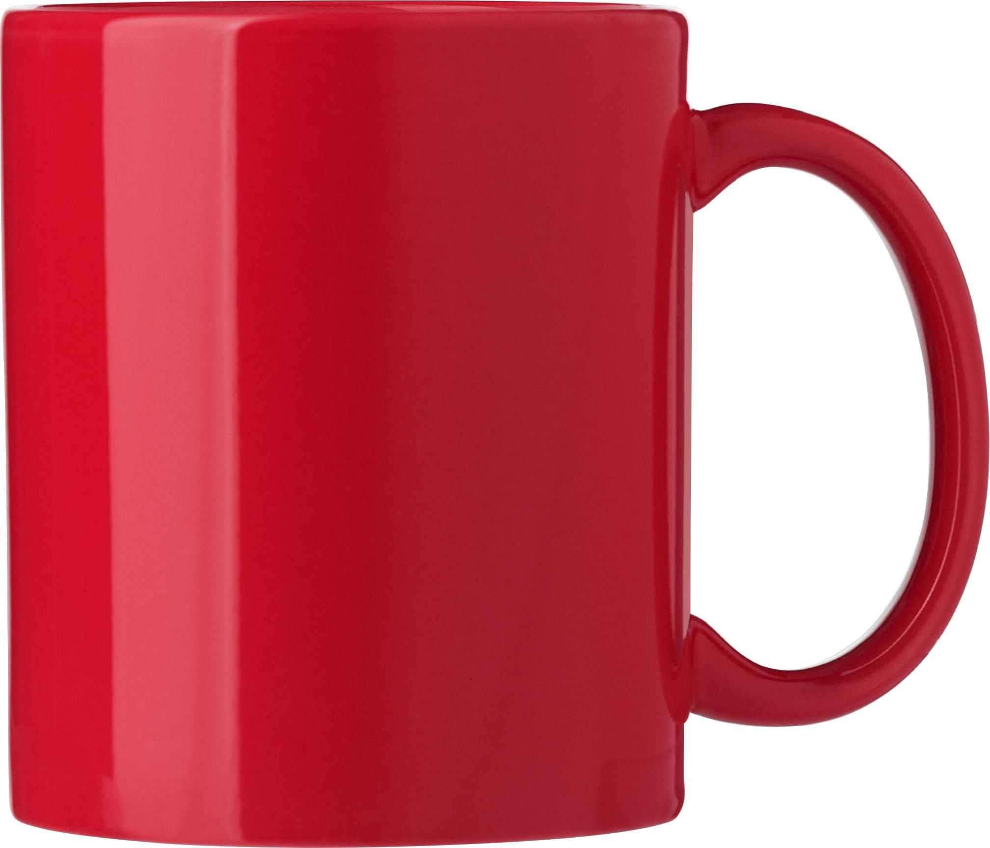 Mok Kenna | Keramisch | 300 ml rood