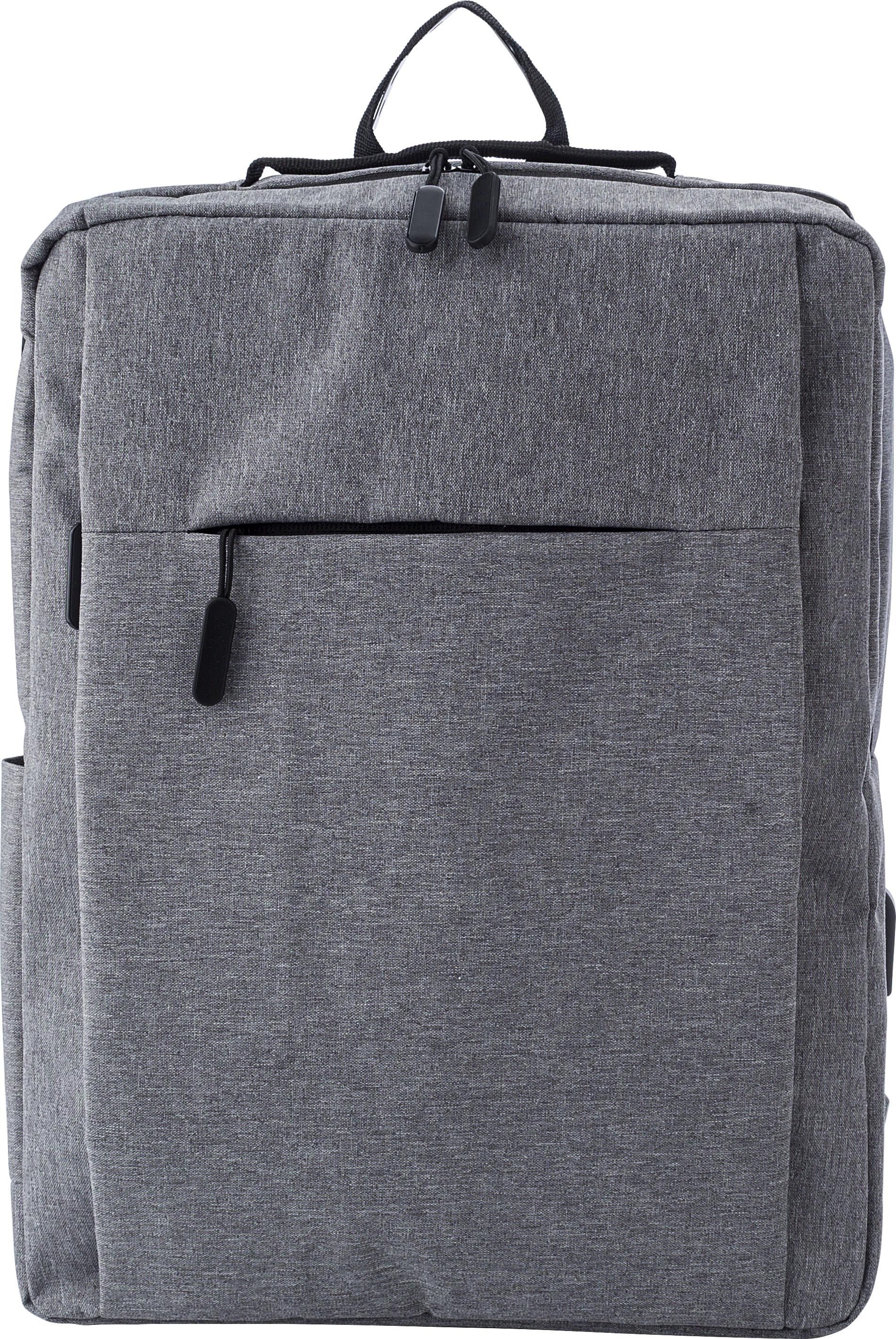 Laptoptas Carlito | 300D | 15 inch grijs