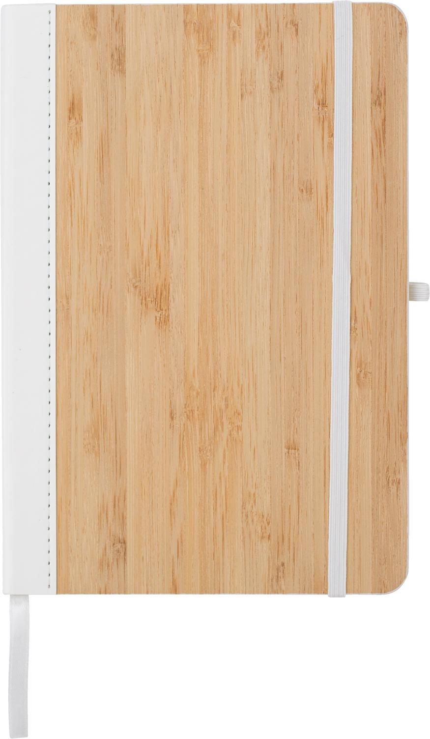 Notitieboek Dorita | Bamboe omslag | A5 | Gelijnd wit
