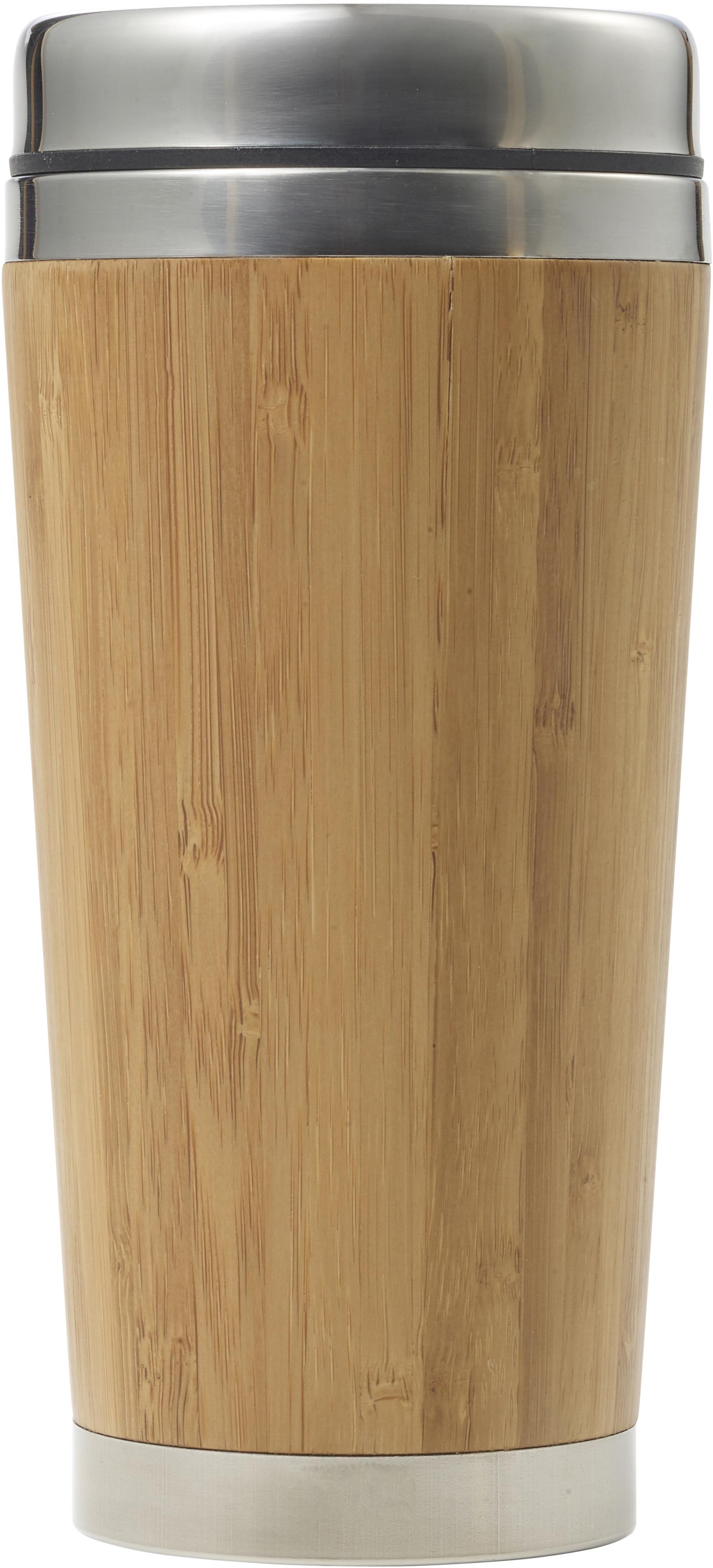 Reisbeker Sabine | Bamboe en rvs | 400 ml