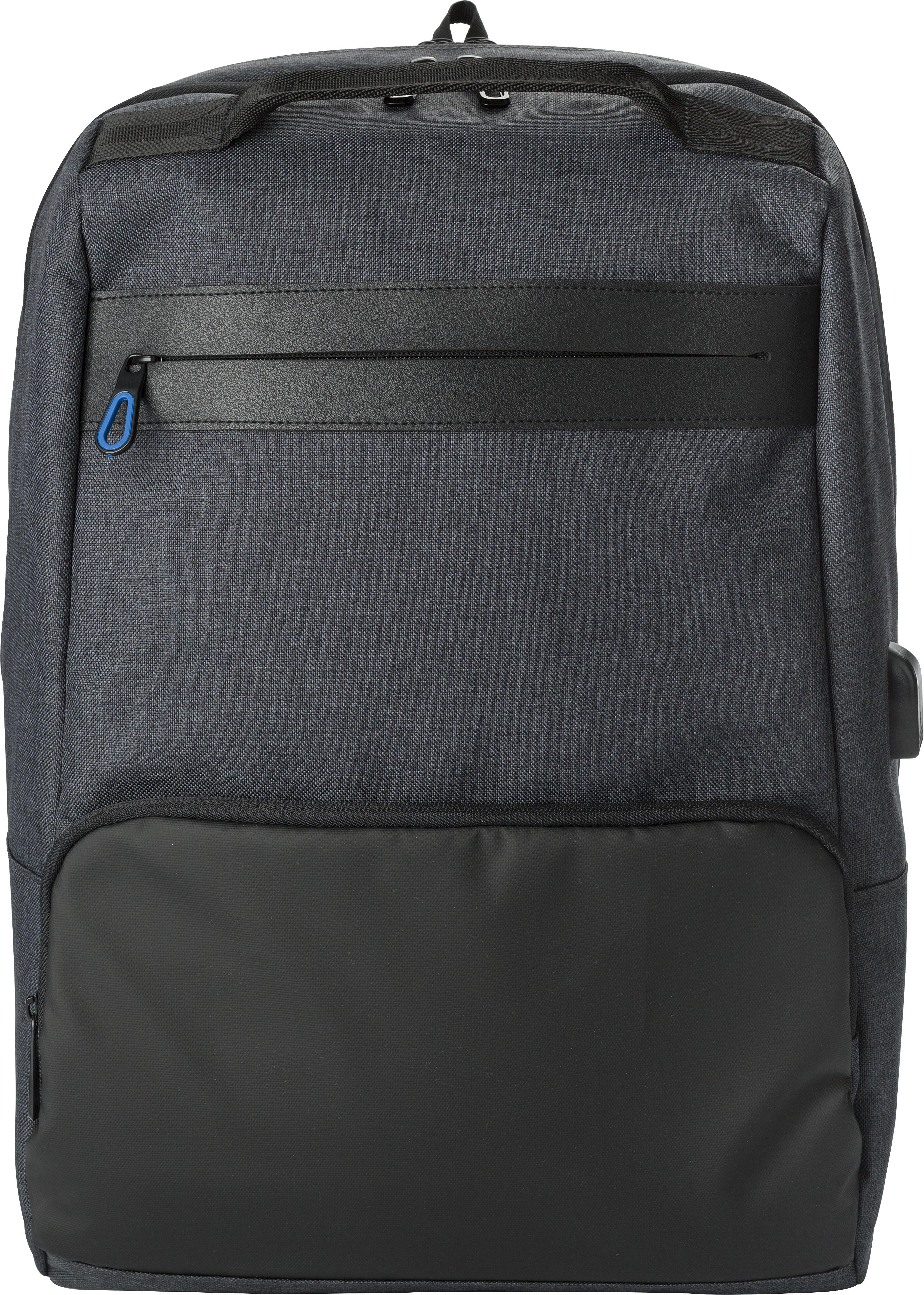 Laptoptas Romy | Kunststof | Antidiefstal zwart
