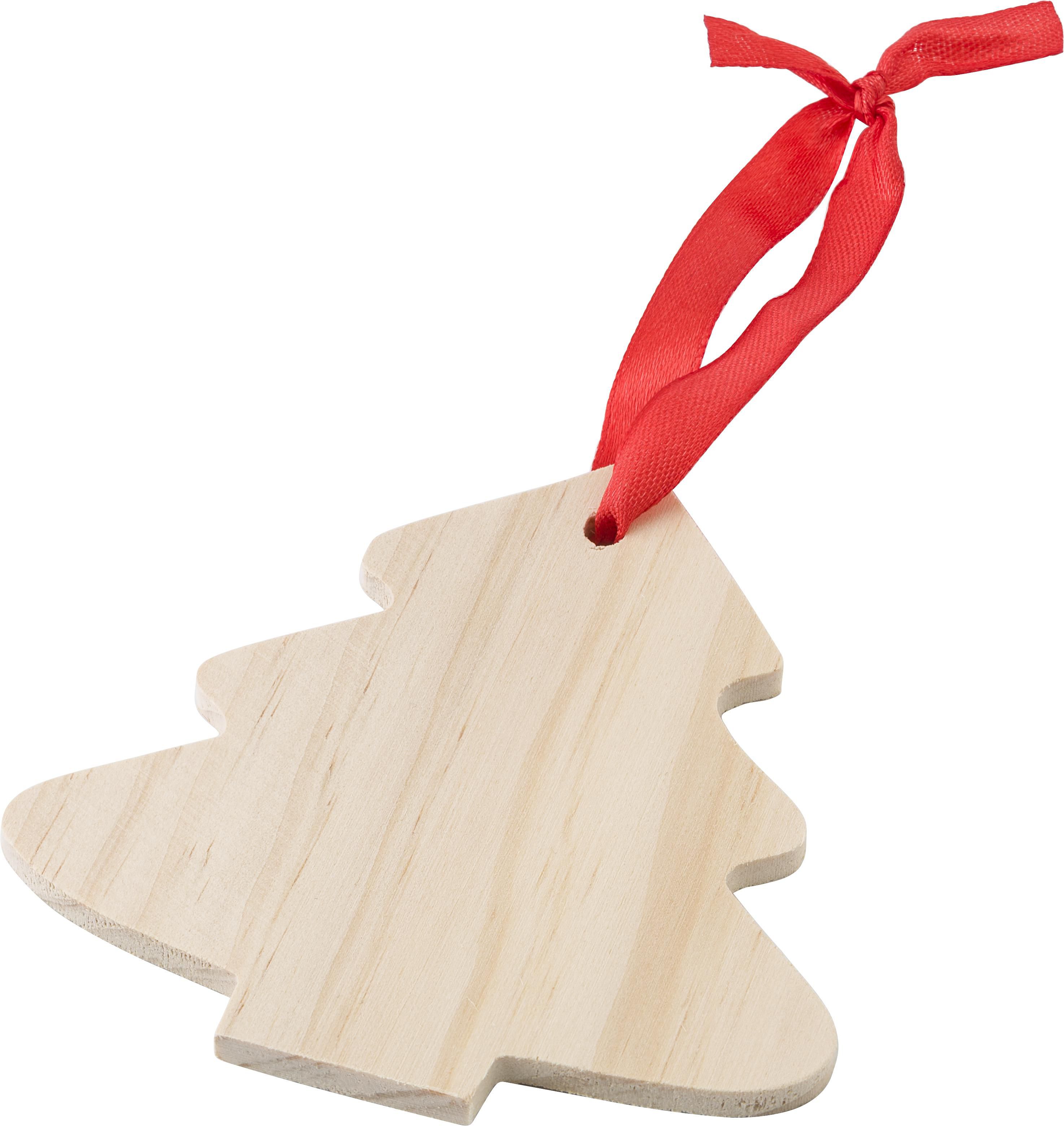 Houten kerstornament Boom Imani thumbnail