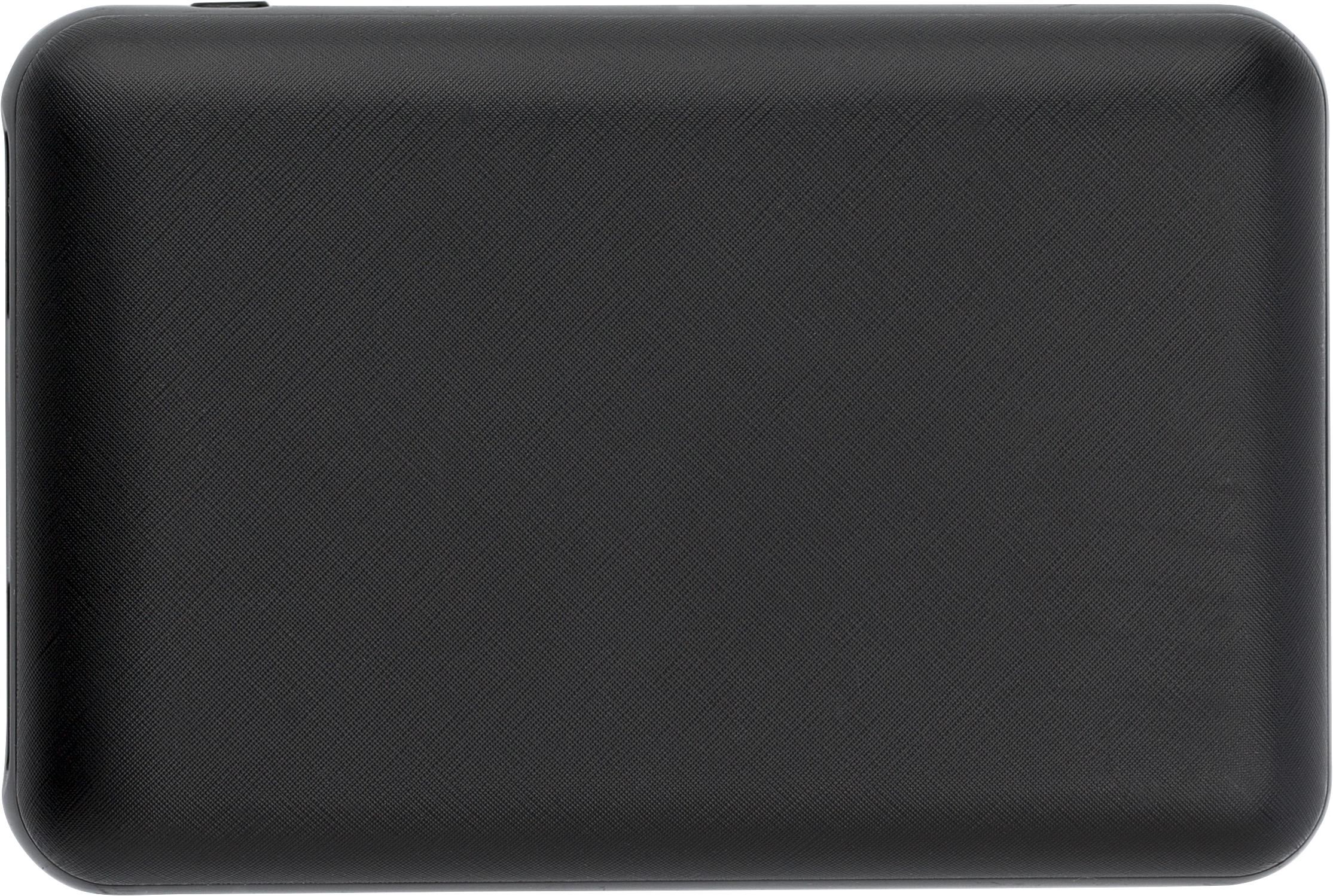ABS powerbank zwart