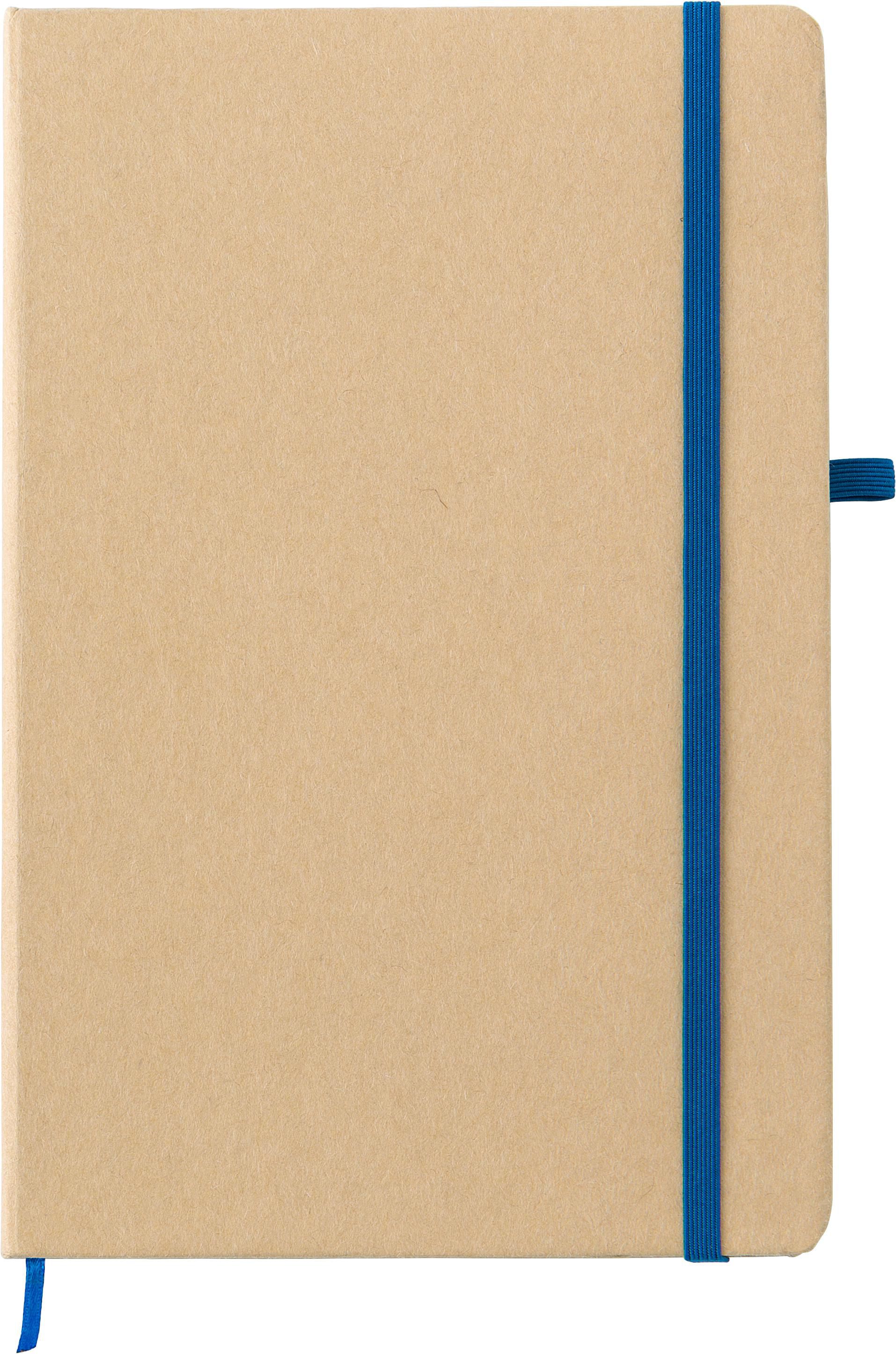Notitieboek Cora | Steenpapier | A5 | Harde kaft kobaltblauw