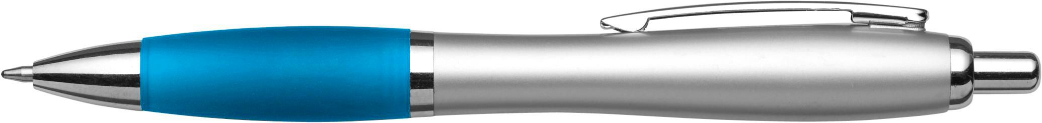 Balpen Cardiff lichtblauw, Blauwschrijvend