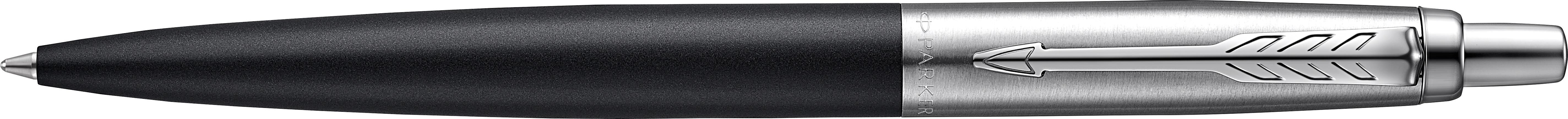 Parker Jotter XL balpen | Roestvrijstaal zwart, Blauwschrijvend