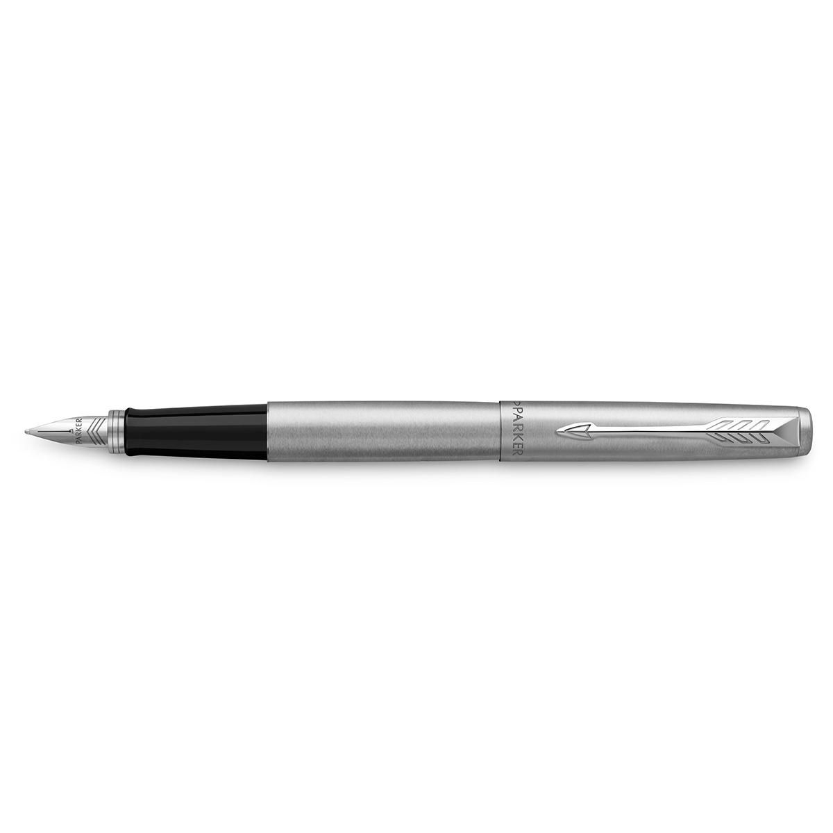 Parker Jotter Core vulpen | Roestvrijstaal stainless, Blauwschrijvend