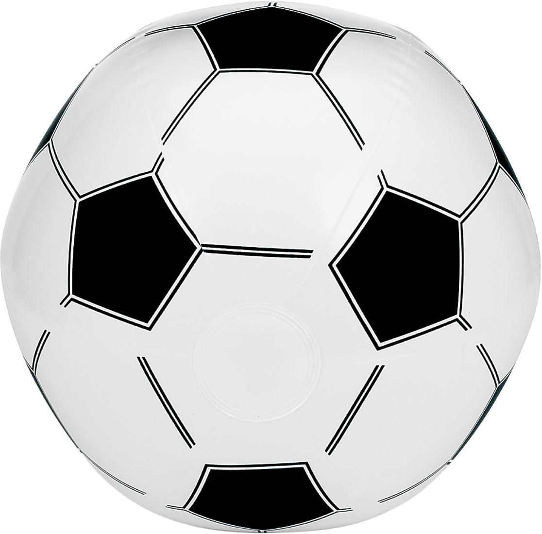 Voetbal Norman | Opblaasbaar wit