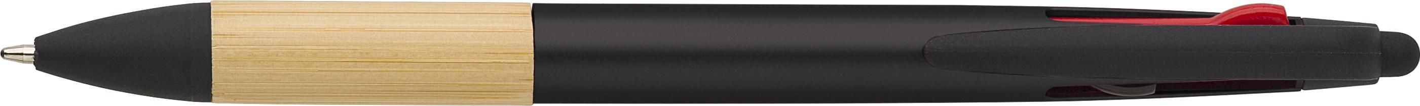 Balpen Malachi | 3 kleuren | Stylus zwart