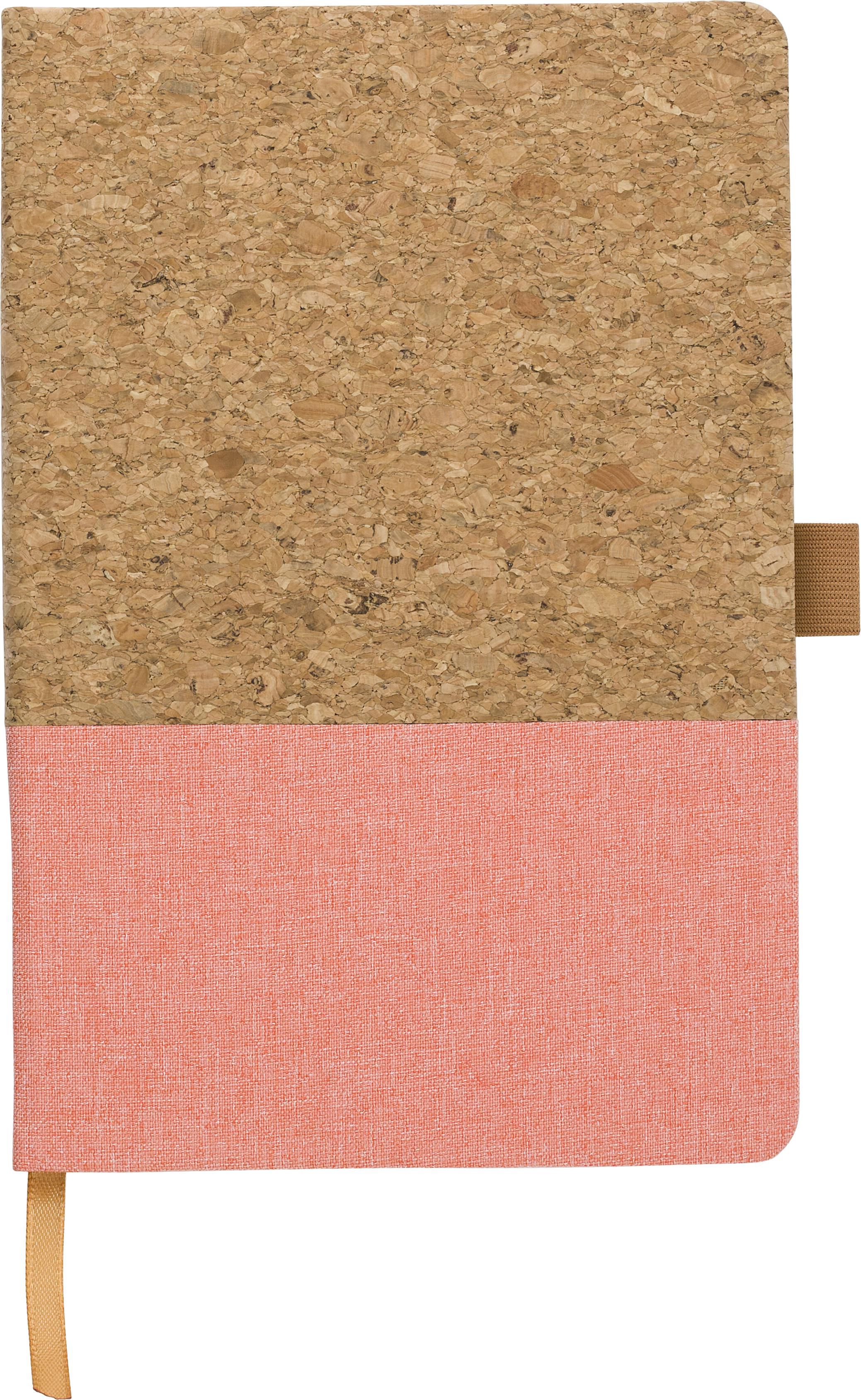 Notitieboek Trevor | A5 | Gelinieerd peach