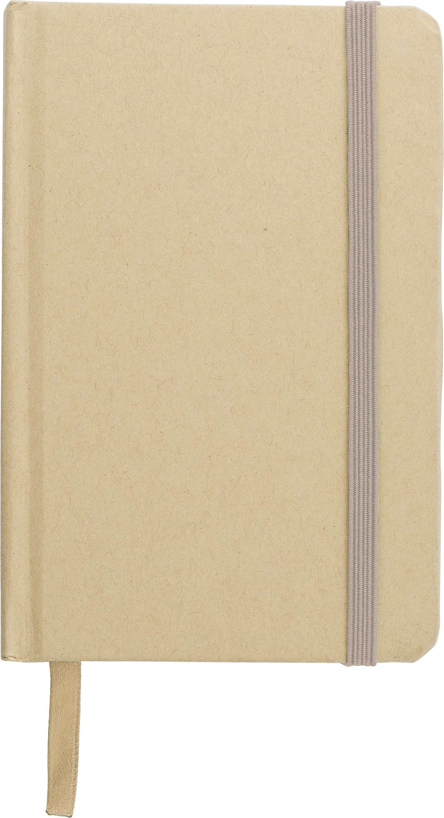 Notitieboek John | A6 | Gelijnd khaki (écru)