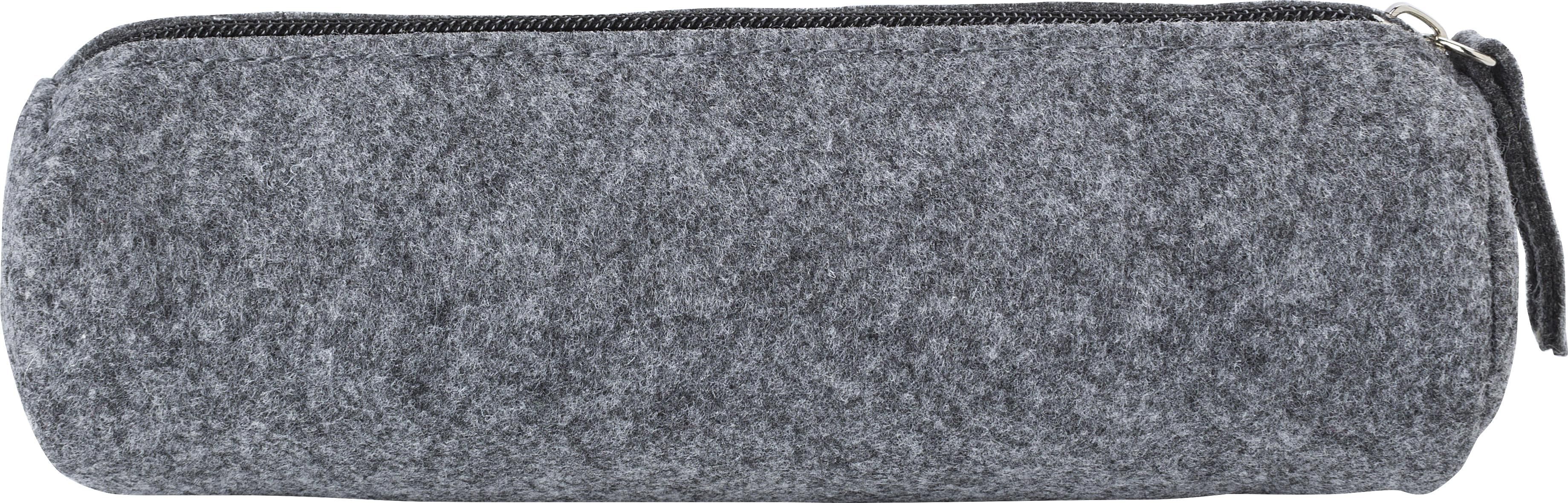 Etui Samantha | Vilt | Rits grijs