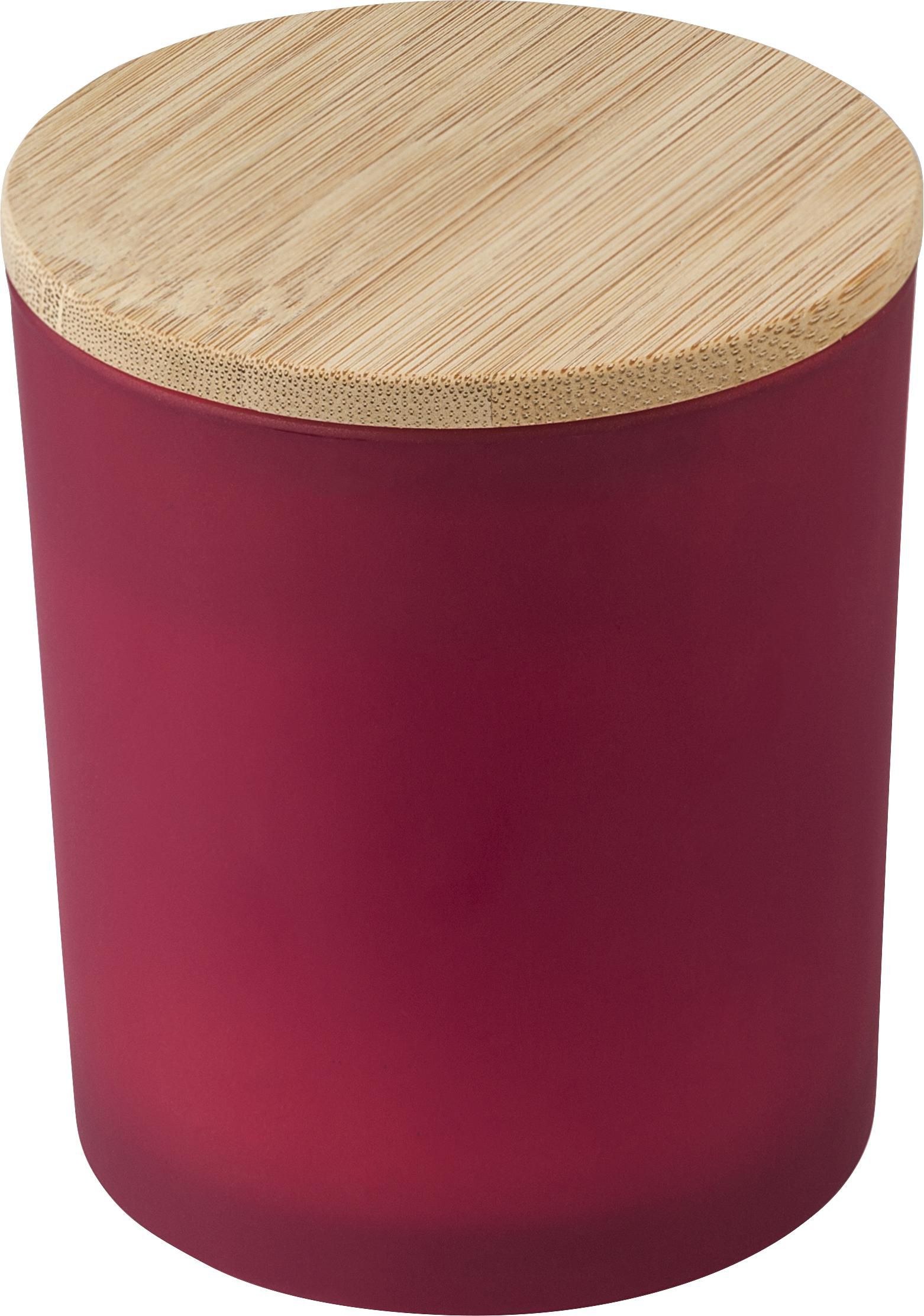 Kaars Josiah | Glas met bamboe deksel | Sojawas | 280 g thumbnail