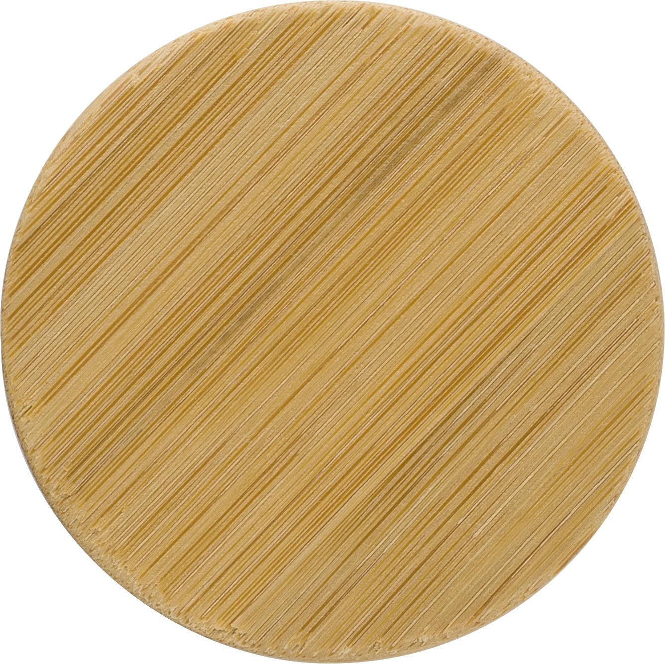 Spiegel Jeremiah | Bamboe | 7 cm bruin