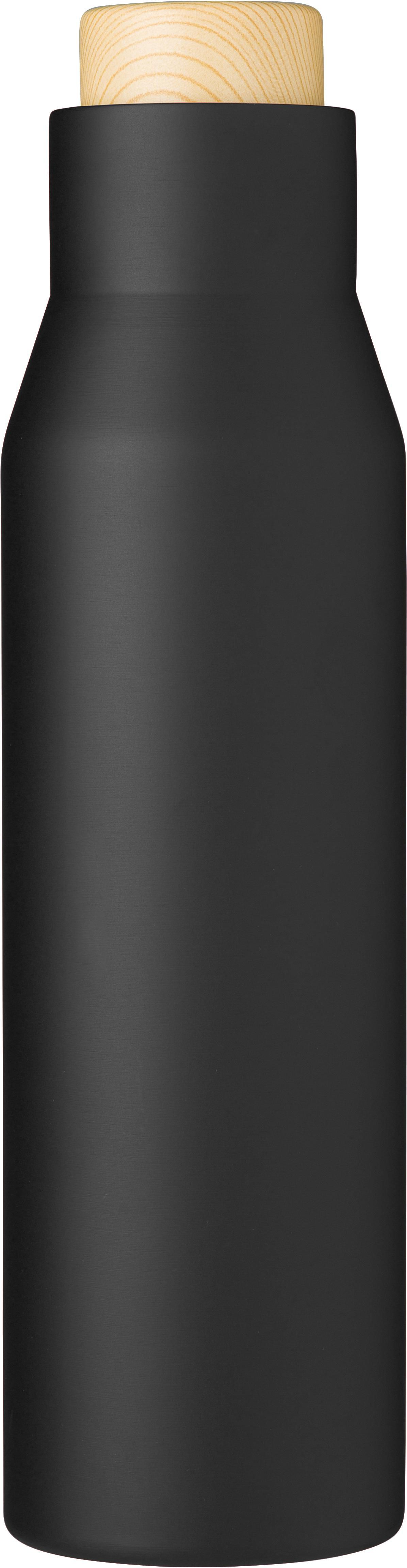 Geïsoleerde fles Christian | 500 ml zwart