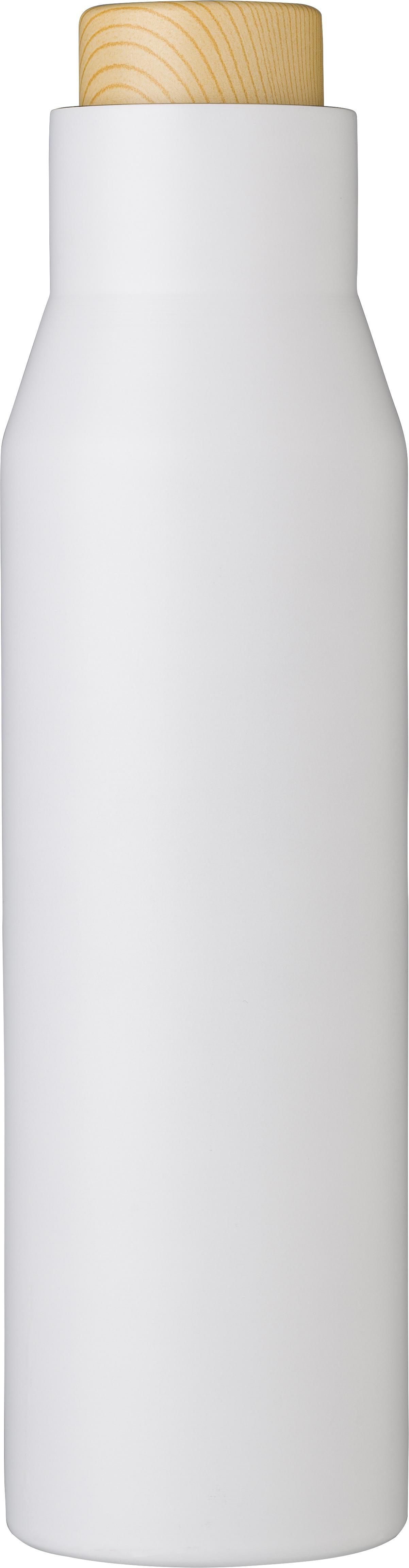Geïsoleerde fles Christian | 500 ml wit