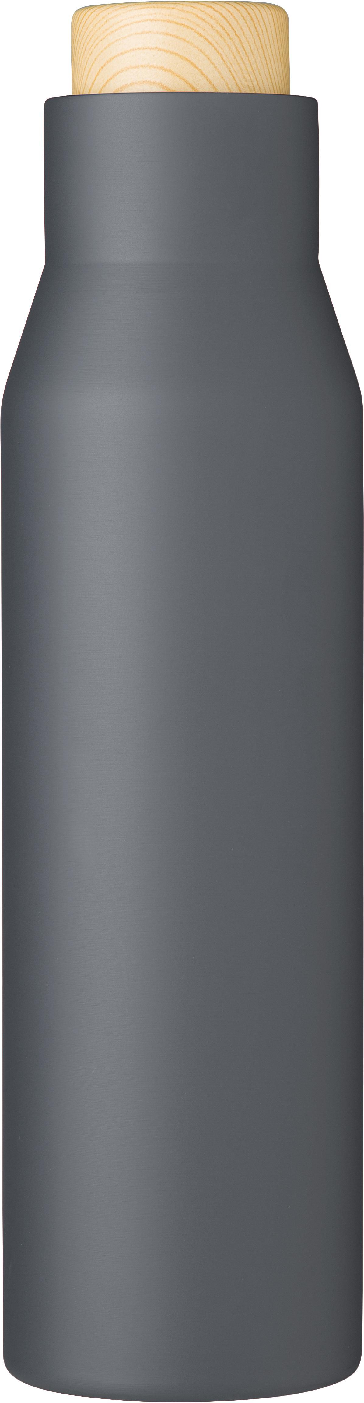 Geïsoleerde fles Christian | 500 ml grijs