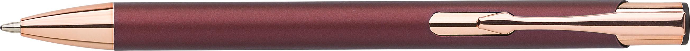 Balpen Alexander bordeaux, Blauwschrijvend