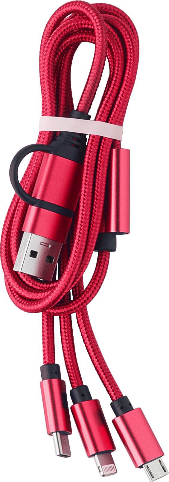 Oplaadkabel Leif rood