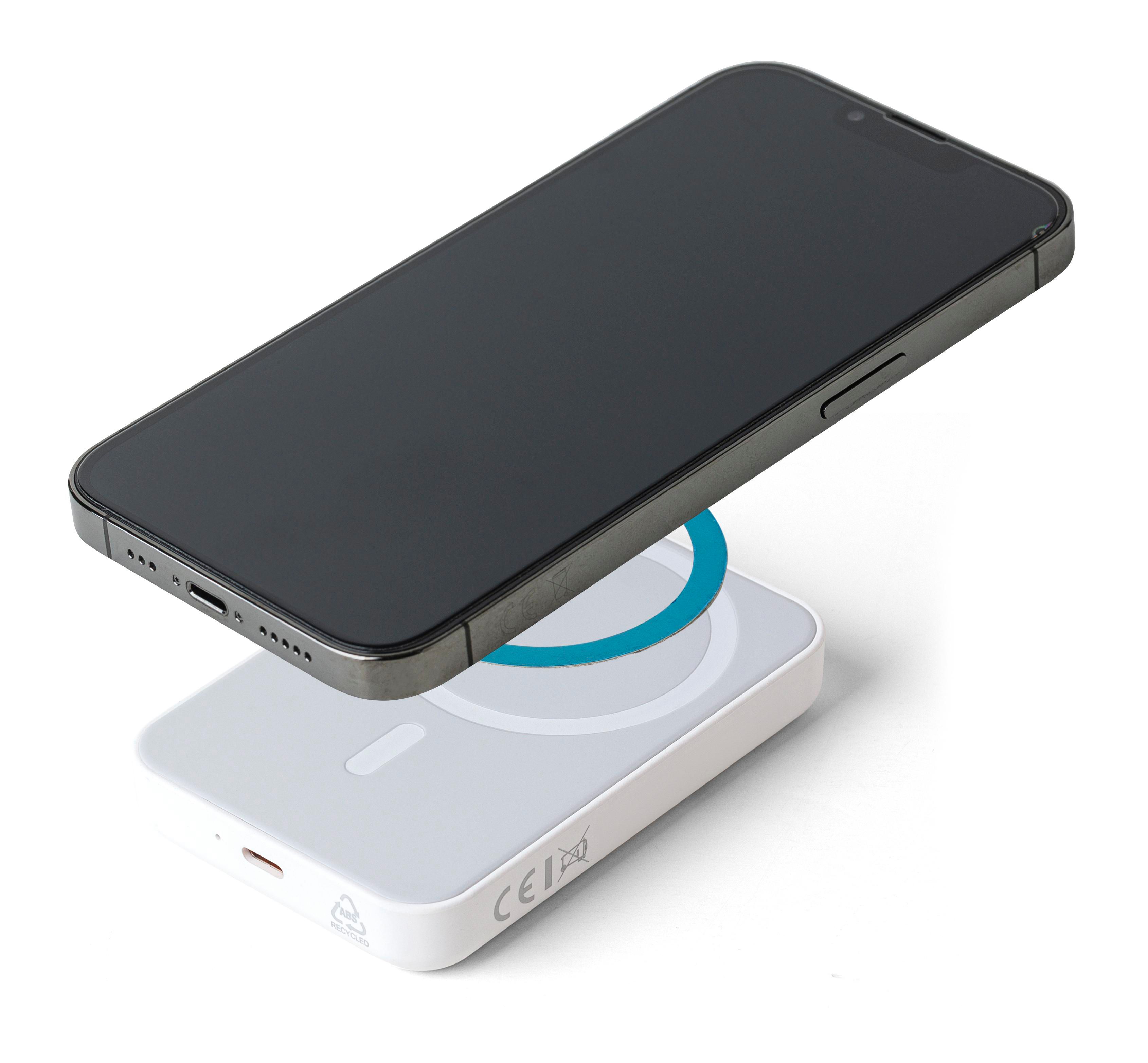 Draadloze-opladerpowerbank Miren | 5.000 mAh | Geschikt voor MagSafe thumbnail