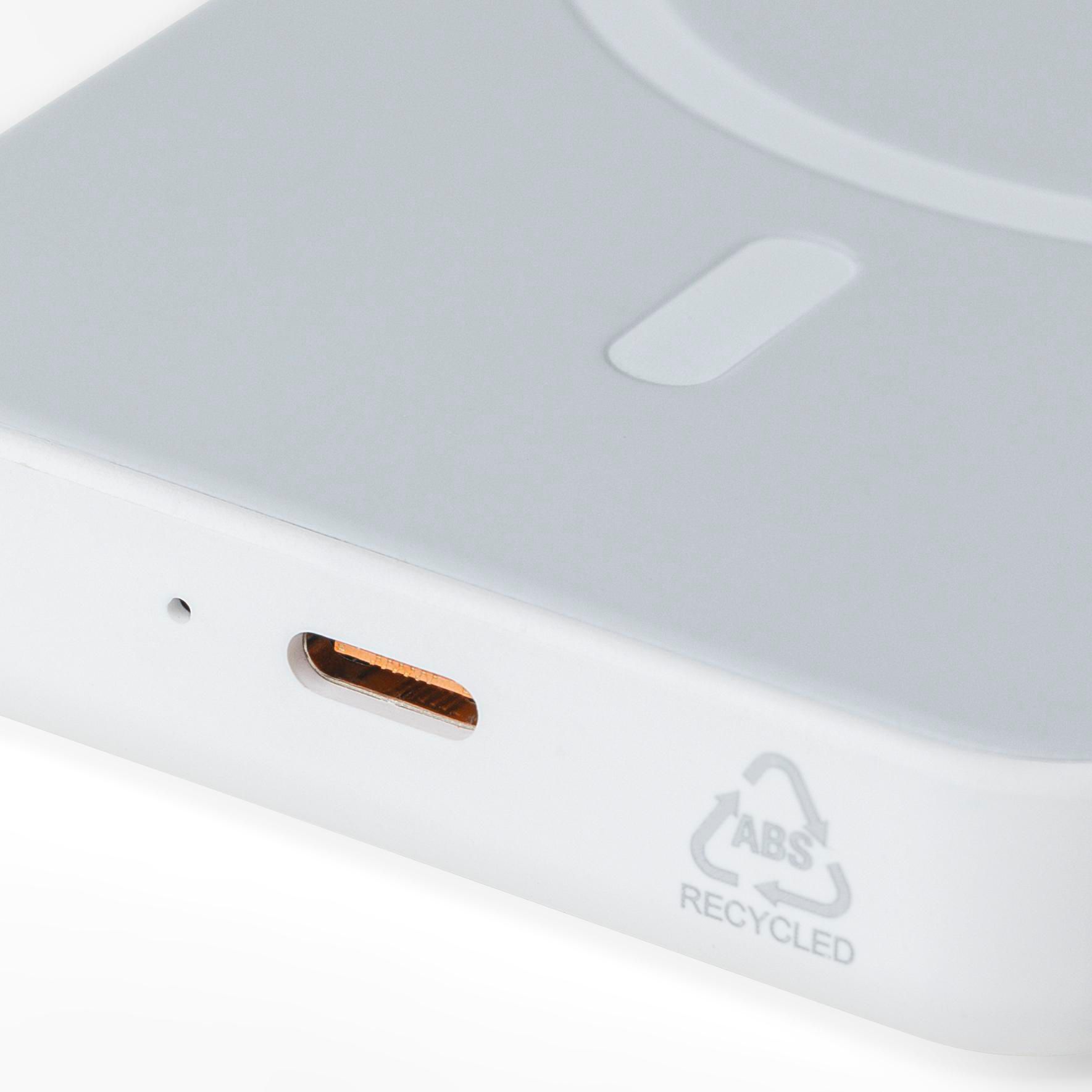 Draadloze-opladerpowerbank Miren | 5.000 mAh | Geschikt voor MagSafe thumbnail