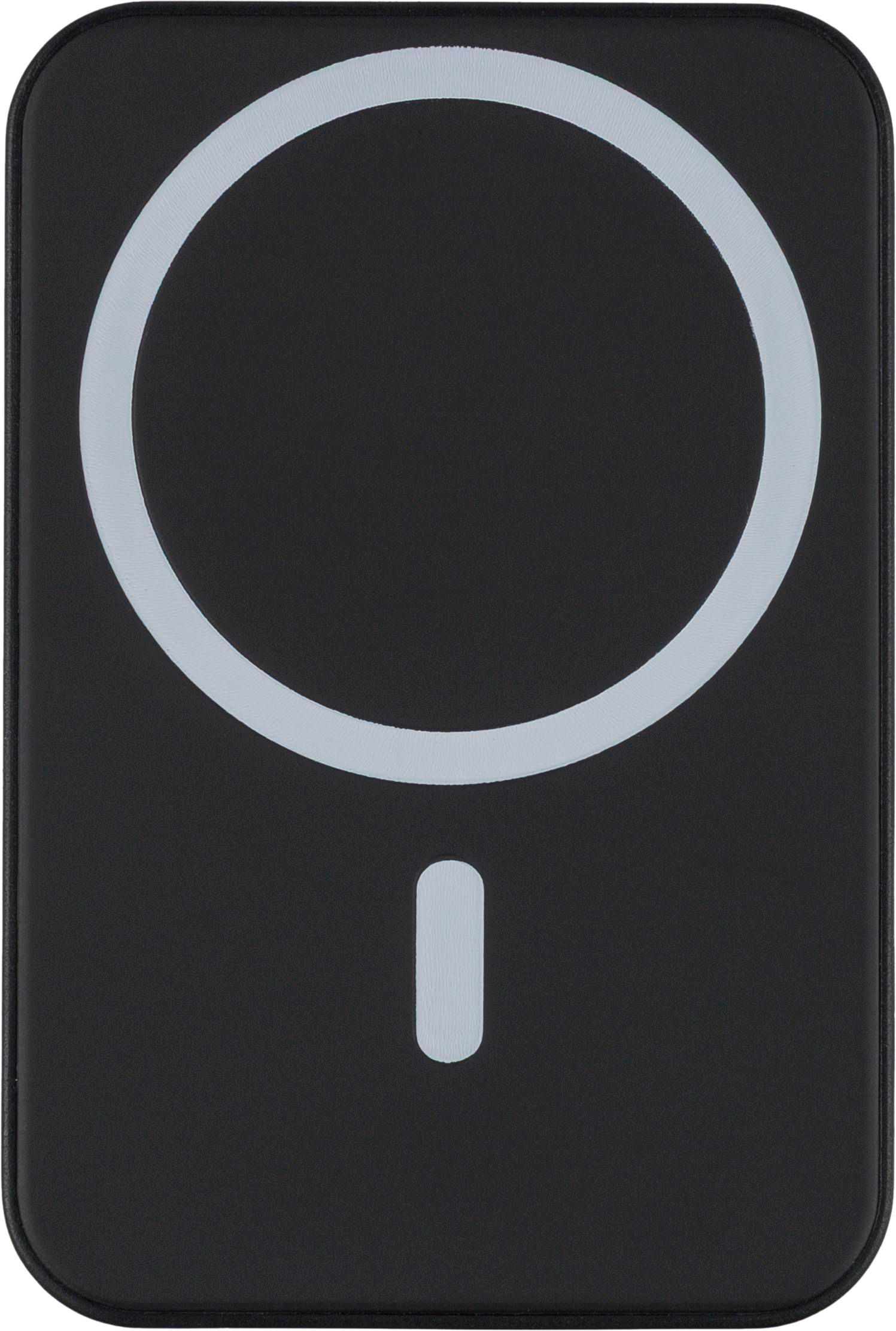Draadloze-opladerpowerbank Miren | 5.000 mAh | Geschikt voor MagSafe zwart
