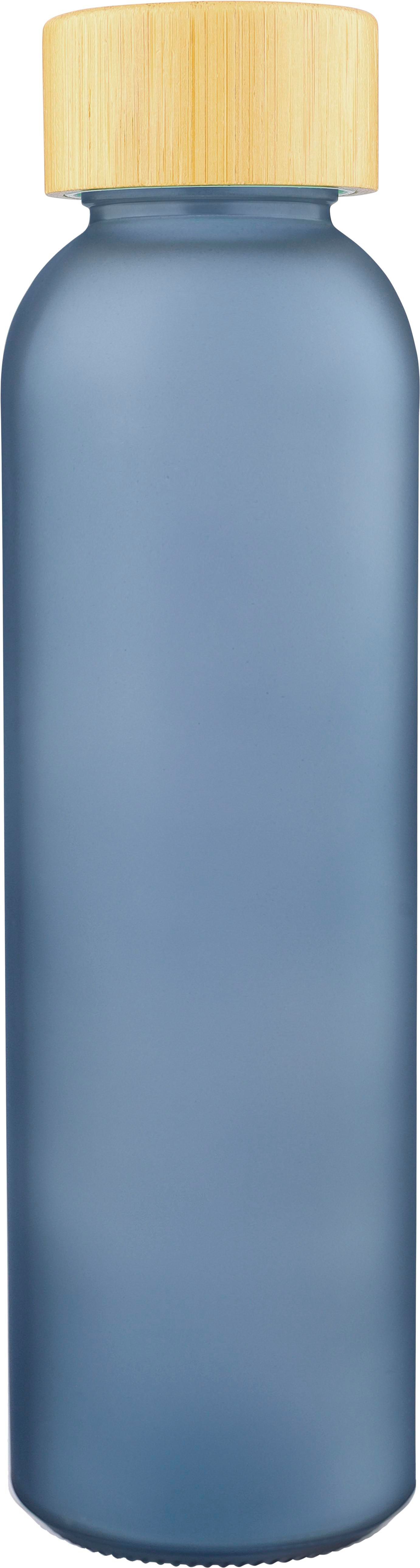 Drinkfles Levi | Glas | 500 ml kobaltblauw