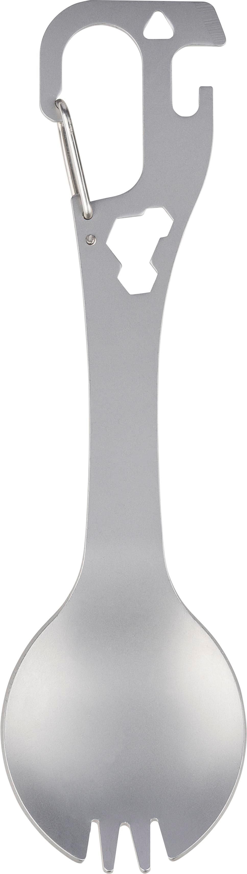 Spork Noe | Roestvrijstaal | Multitool zilver
