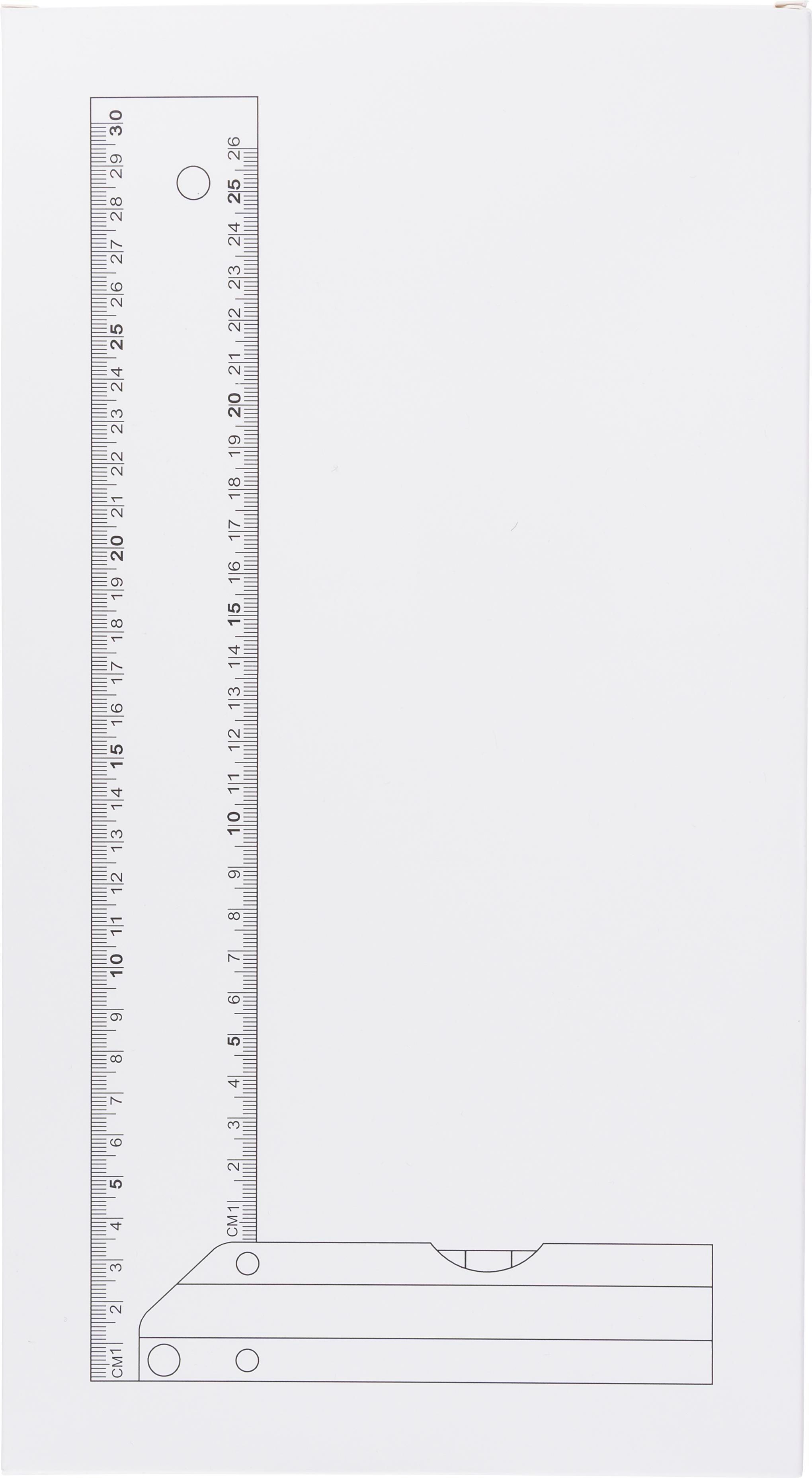 Winkelhaak Camila | 30 cm | Met waterpas thumbnail