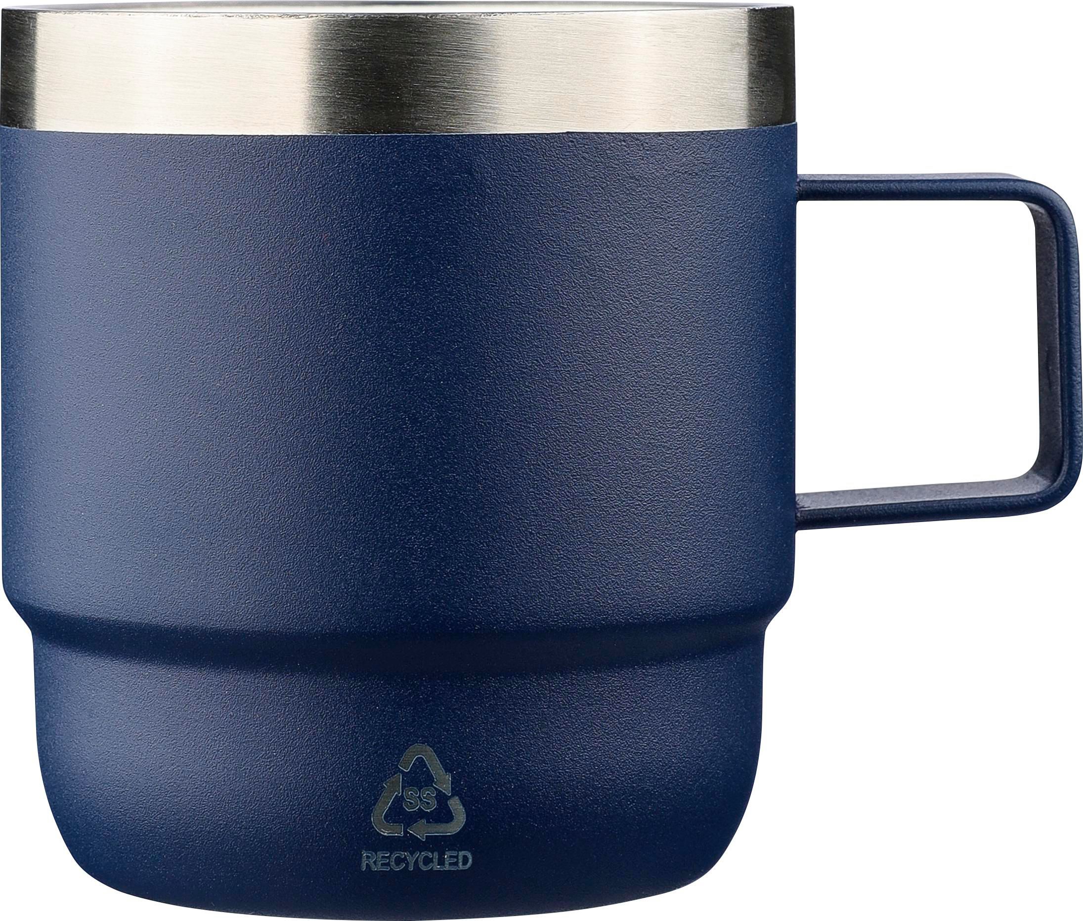 Dubbelwandig kopje Lilia | 180 ml blauw