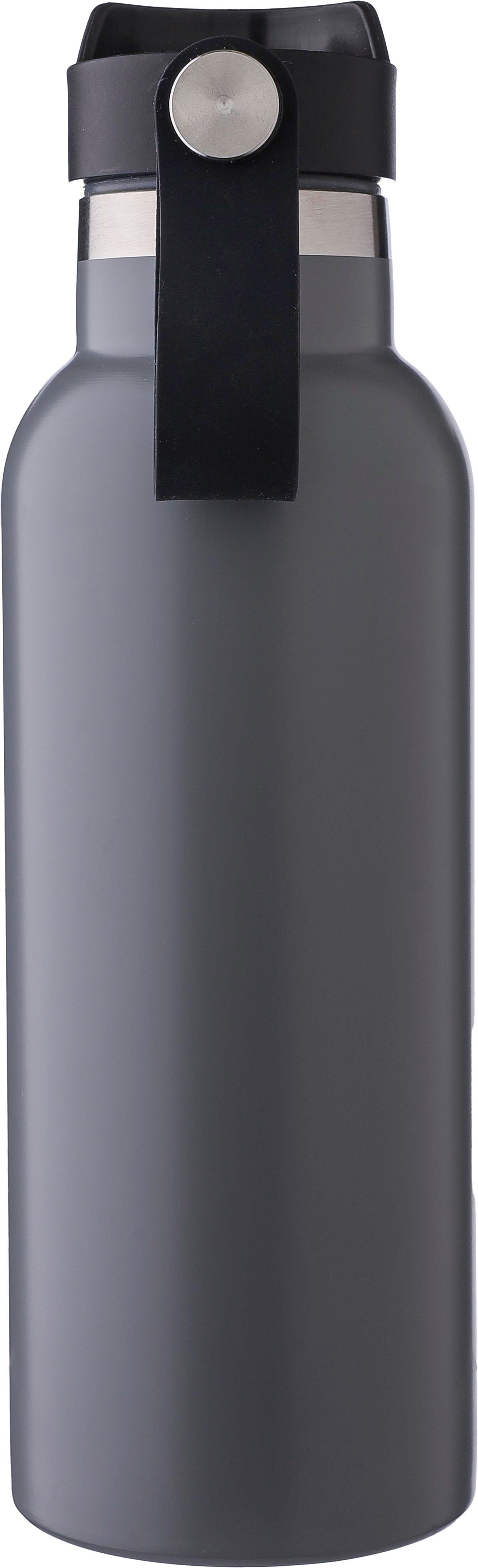 Dubbelwandige fles Elaine | 500 ml grijs