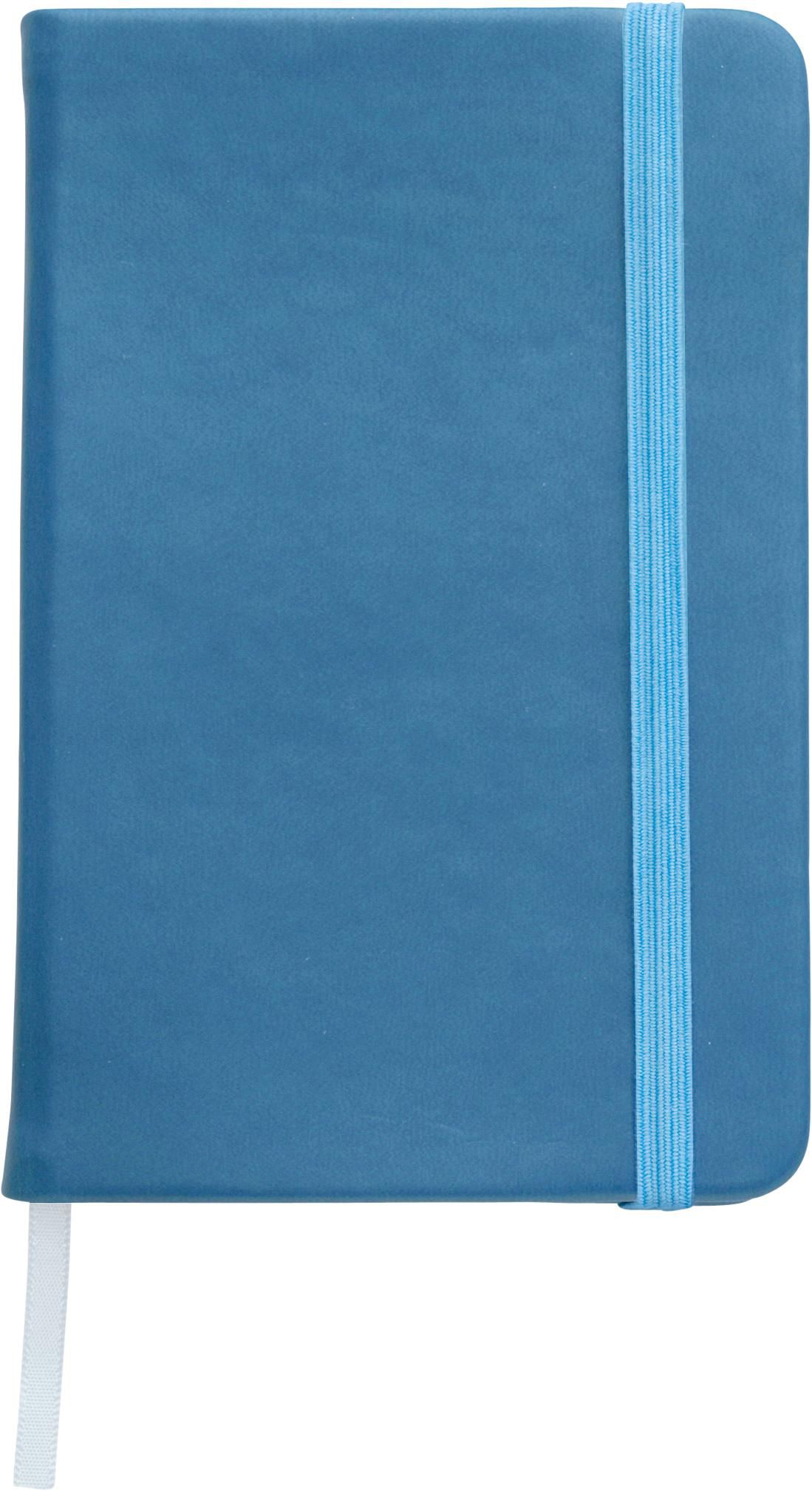 Notitieboek Dita | PU | A6 | Gelinieerd lichtblauw