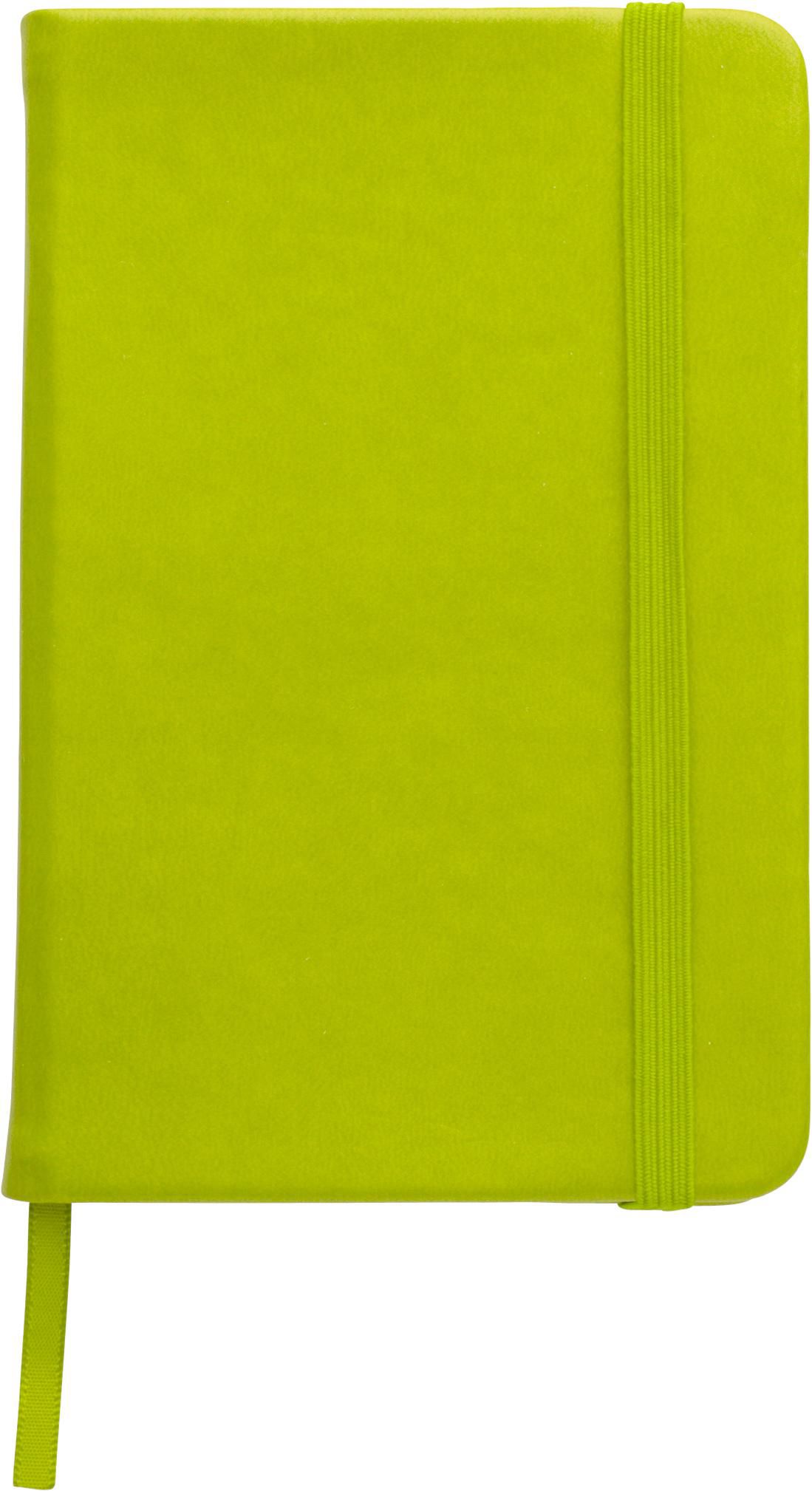 Notitieboek Dita | PU | A6 | Gelinieerd lichtgroen
