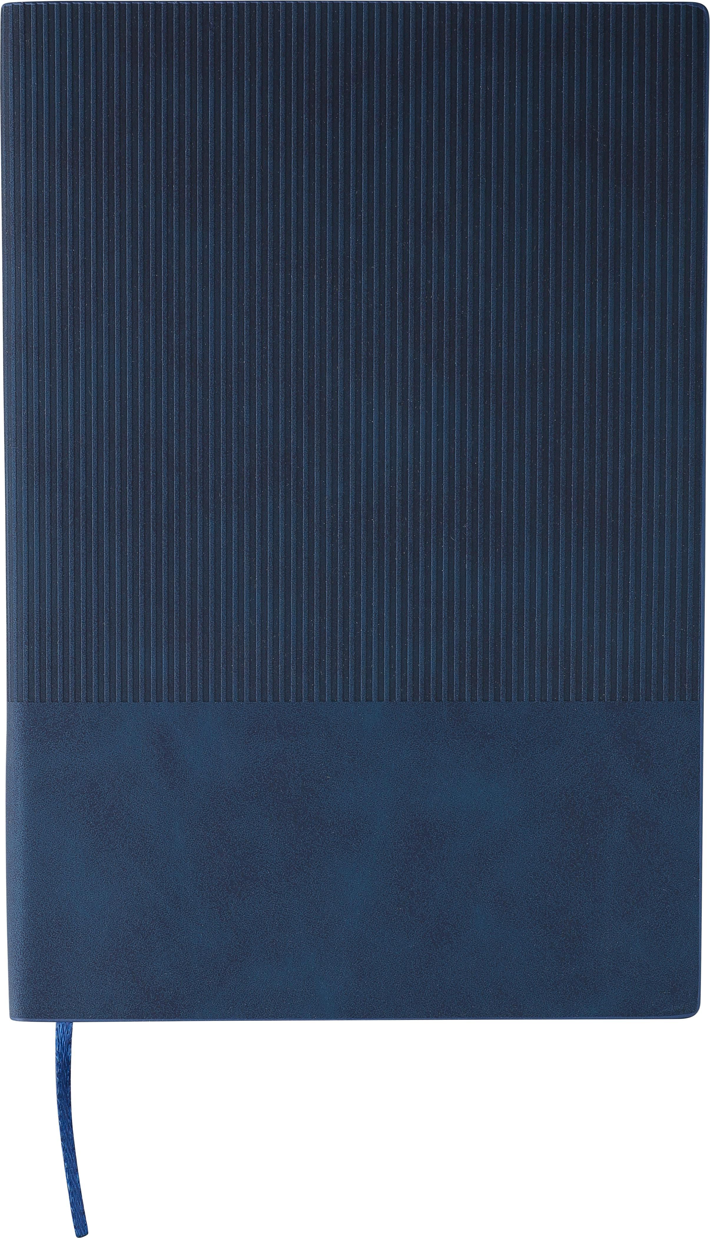 Notitieboek Elian | PU | A5 | Gelijnd blauw