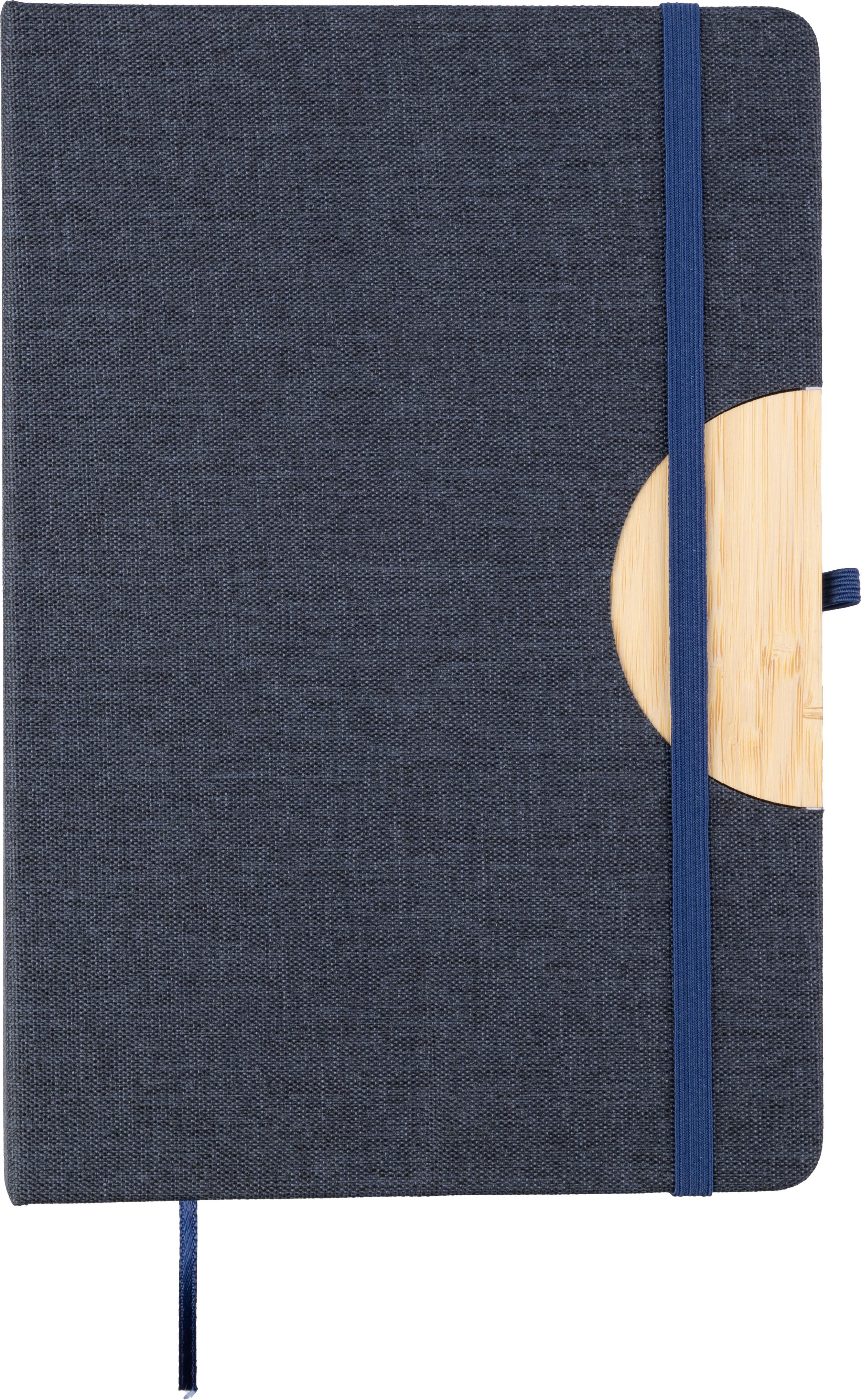 Notitieboek Ernst | PET | A5 | Telefoonhouder blauw