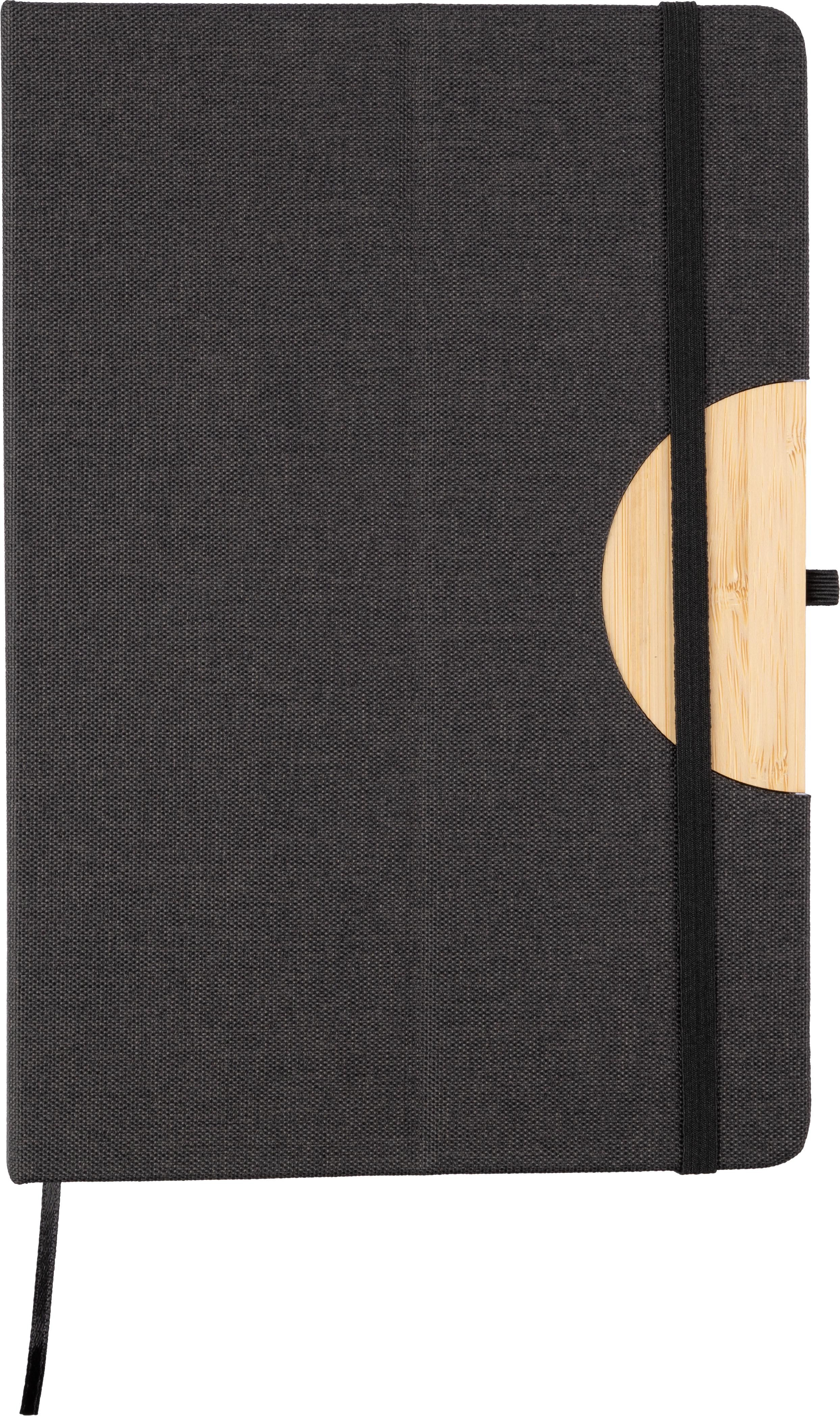 Notitieboek Ernst | PET | A5 | Telefoonhouder zwart